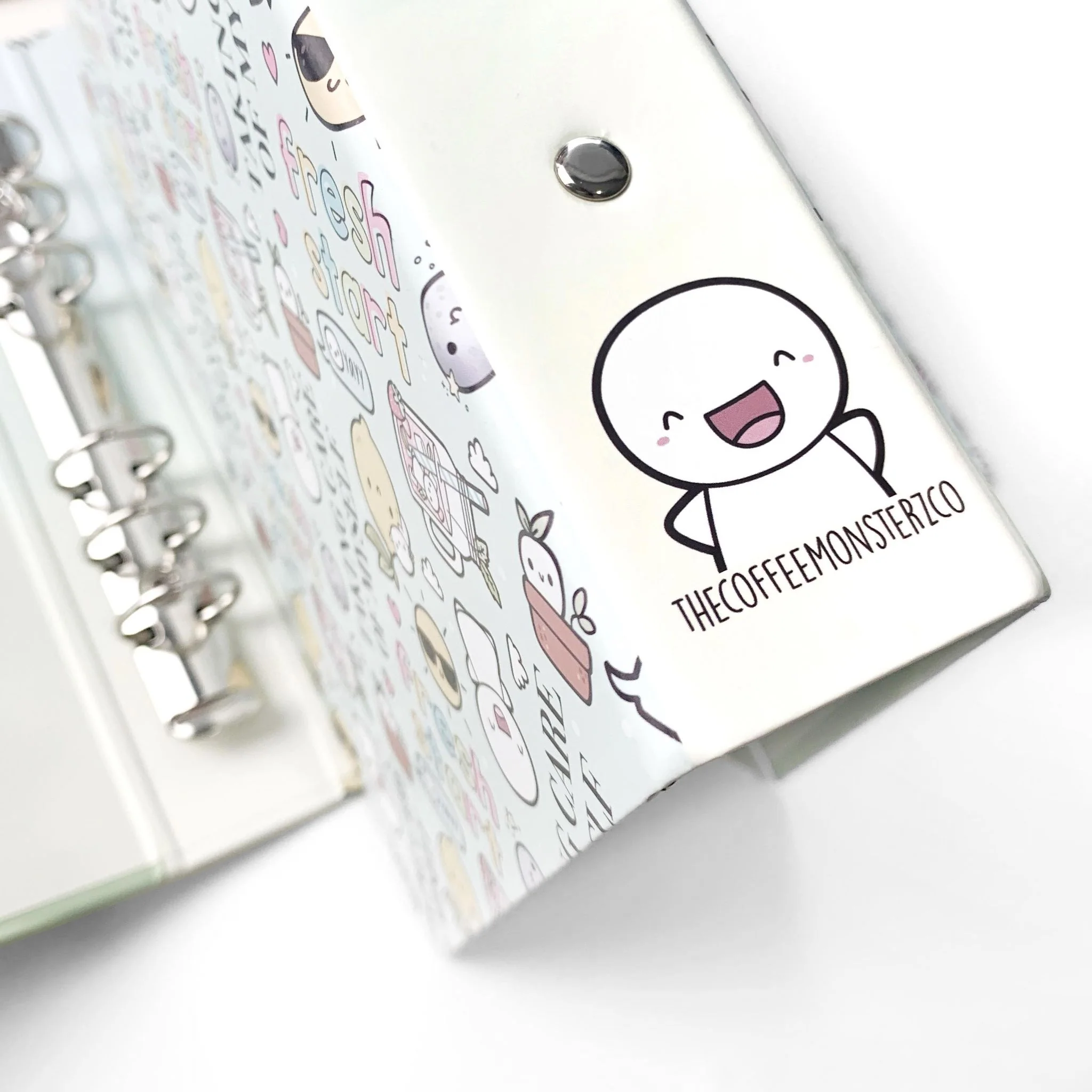 Sticker Binder - A New Day Cover