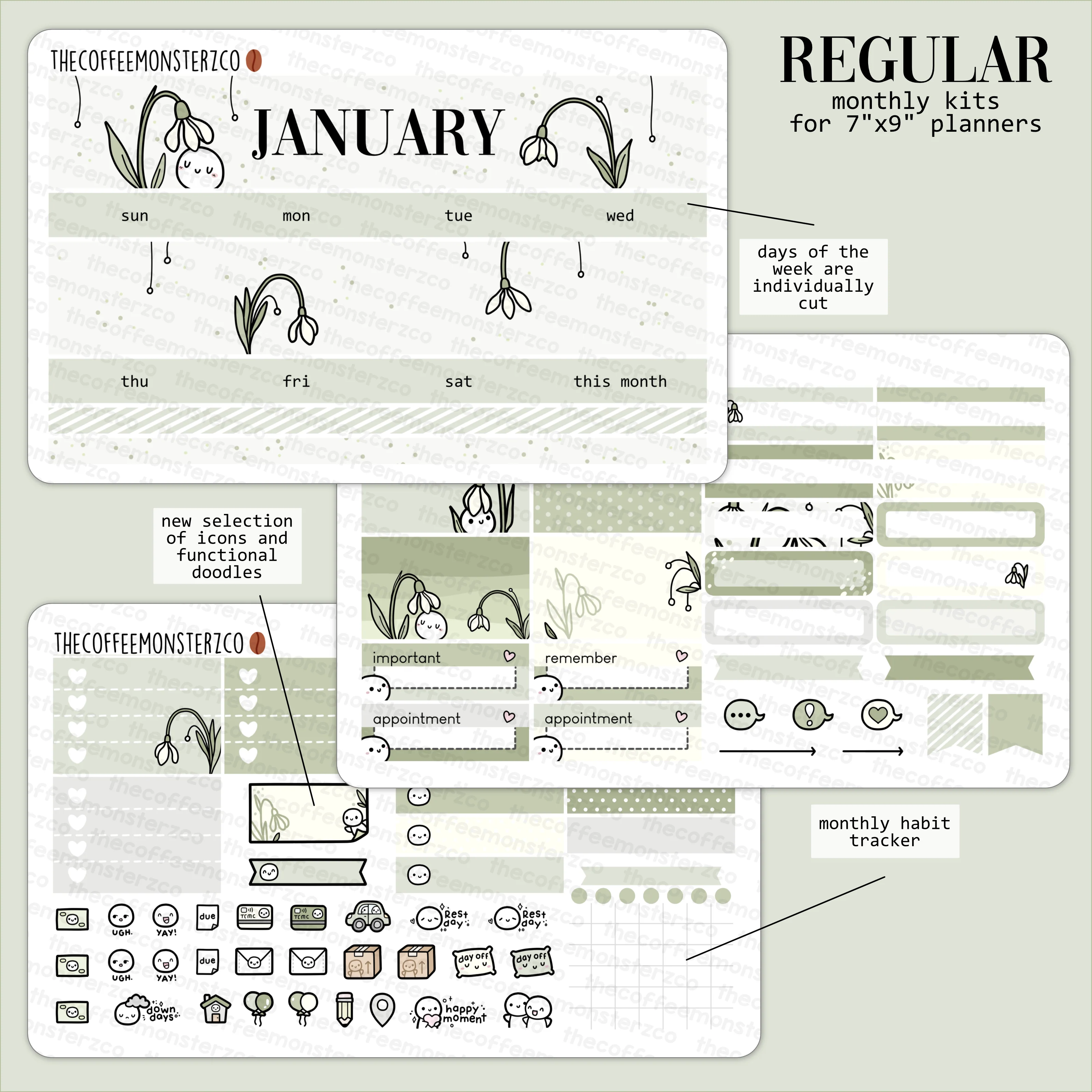 2024 Regular Monthly Kits - Part 1