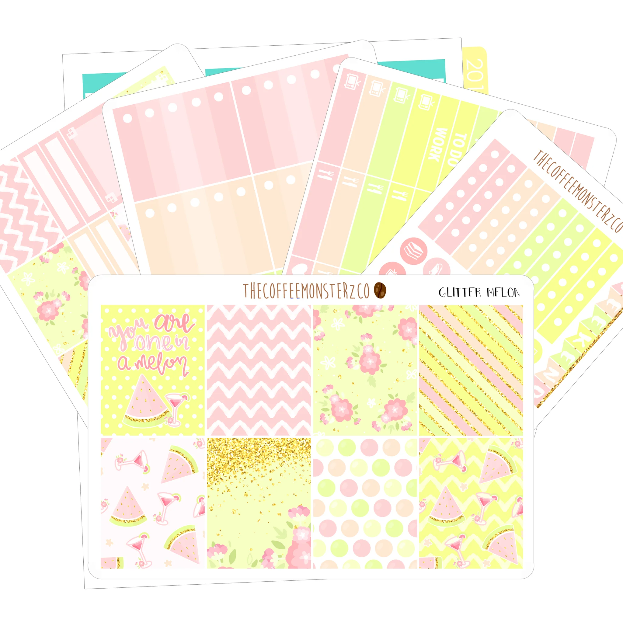 Glitter Melon Full Vertical Kit (FINAL STOCK)