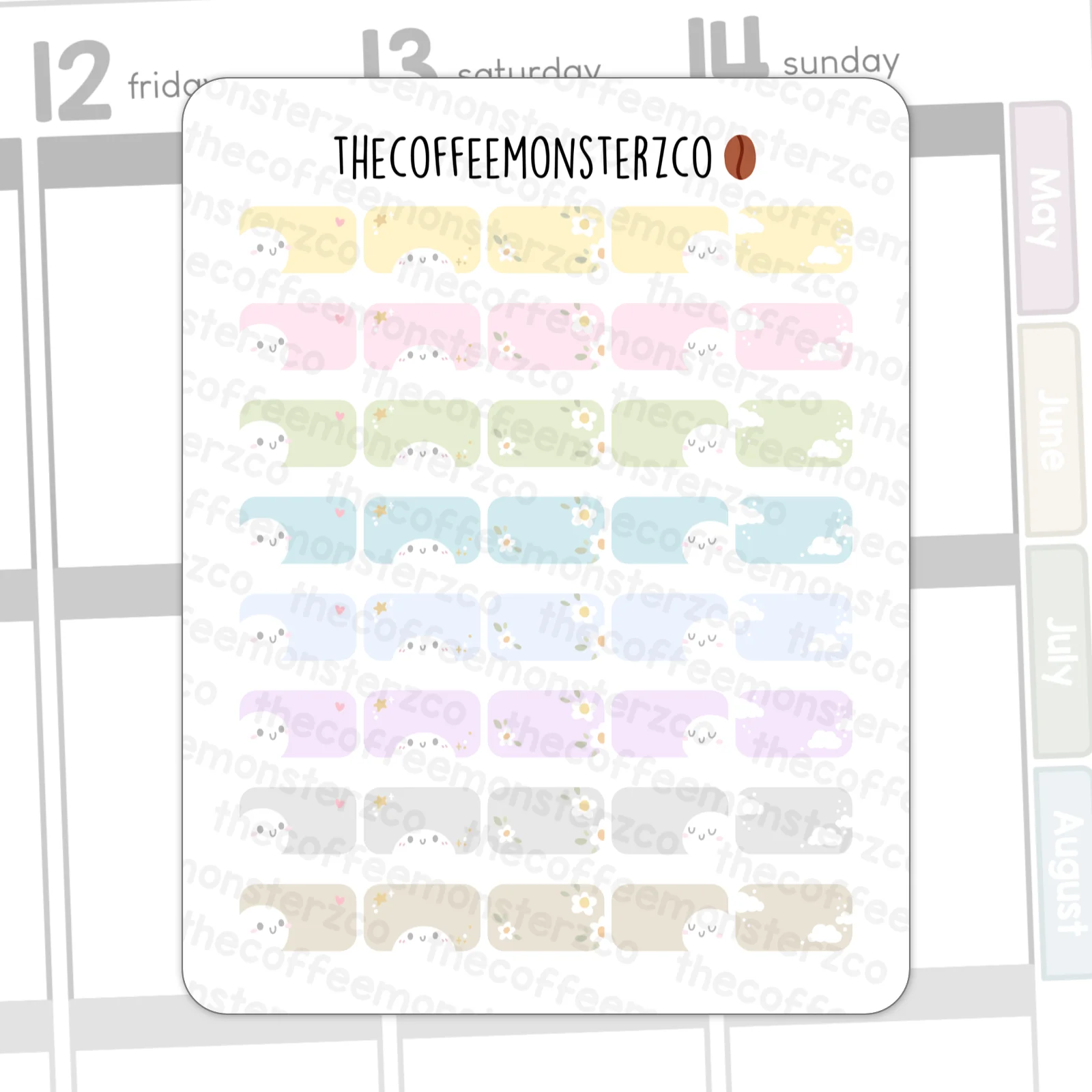 Mini Rounded Labels