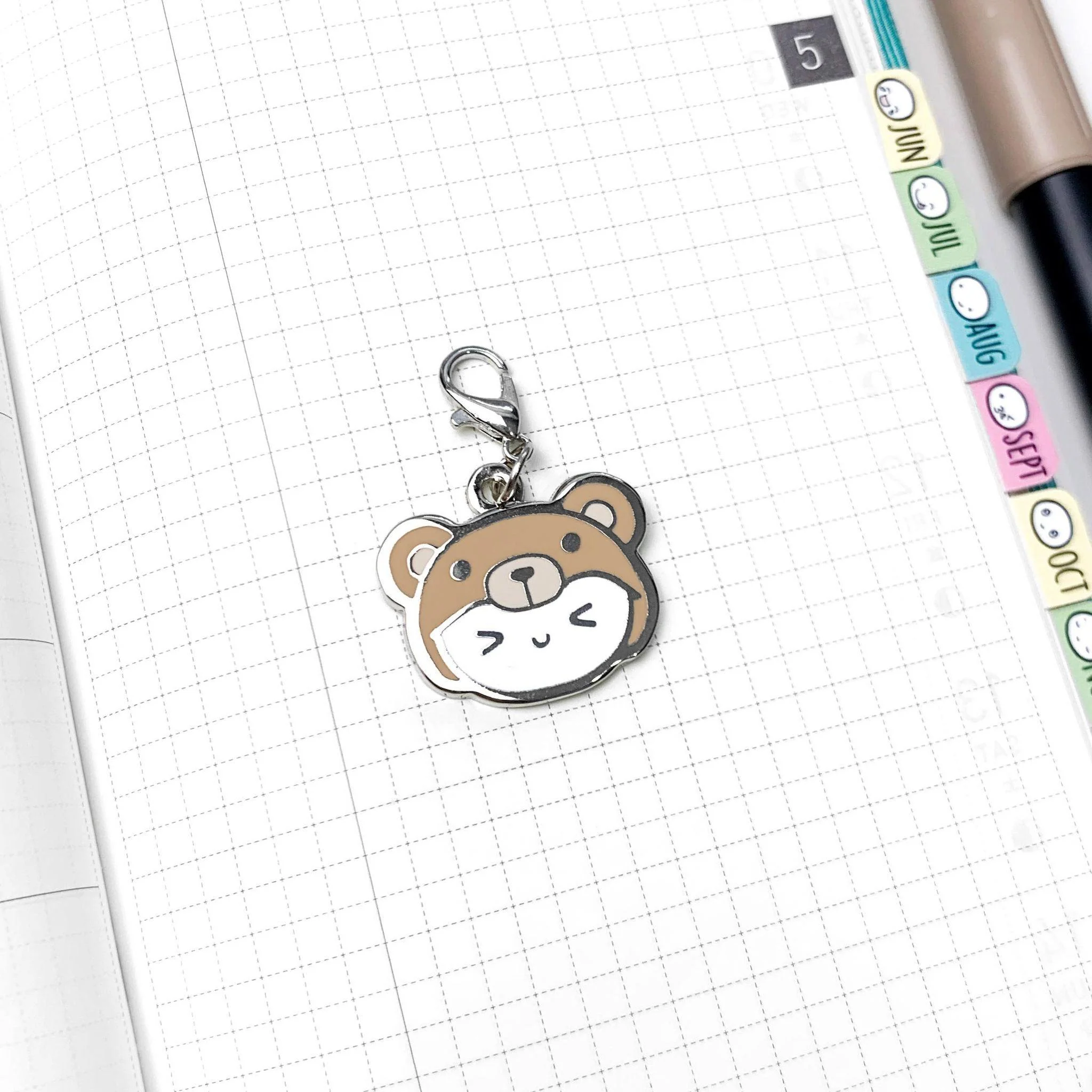 Teddy Bear - Lobster Clasp Charm