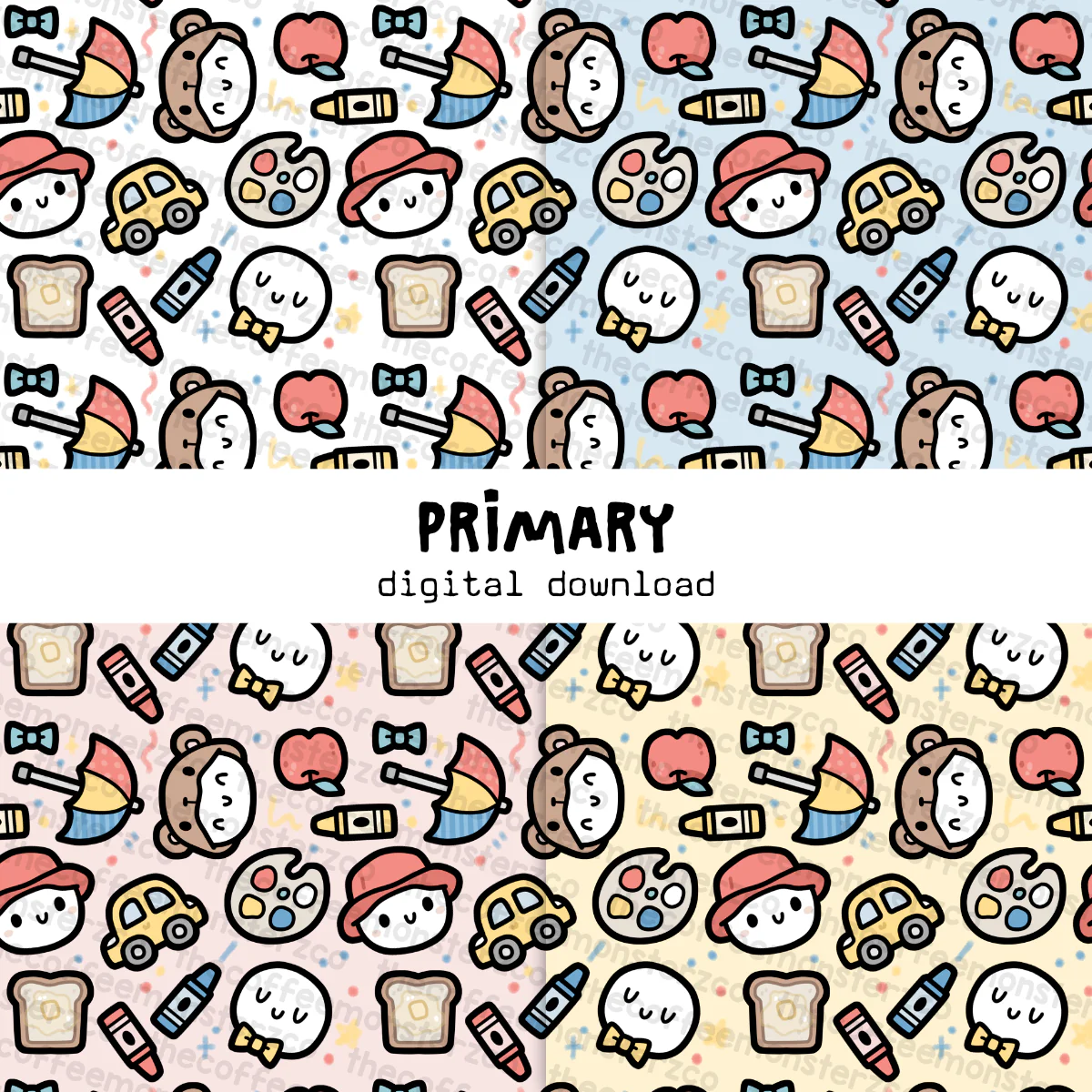 Primary Paper Patterns (Digital File)