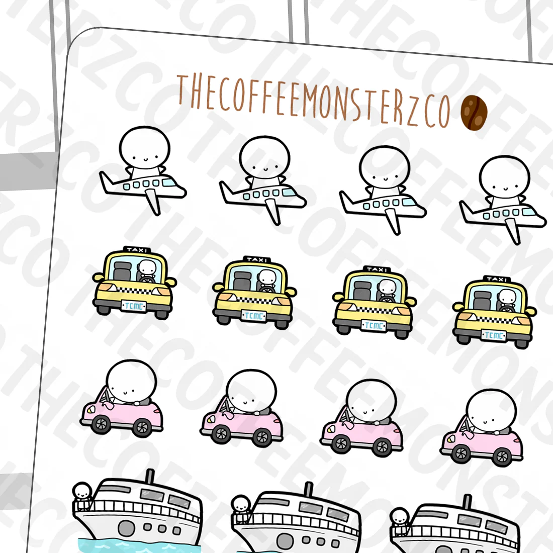 Transportation Emotis