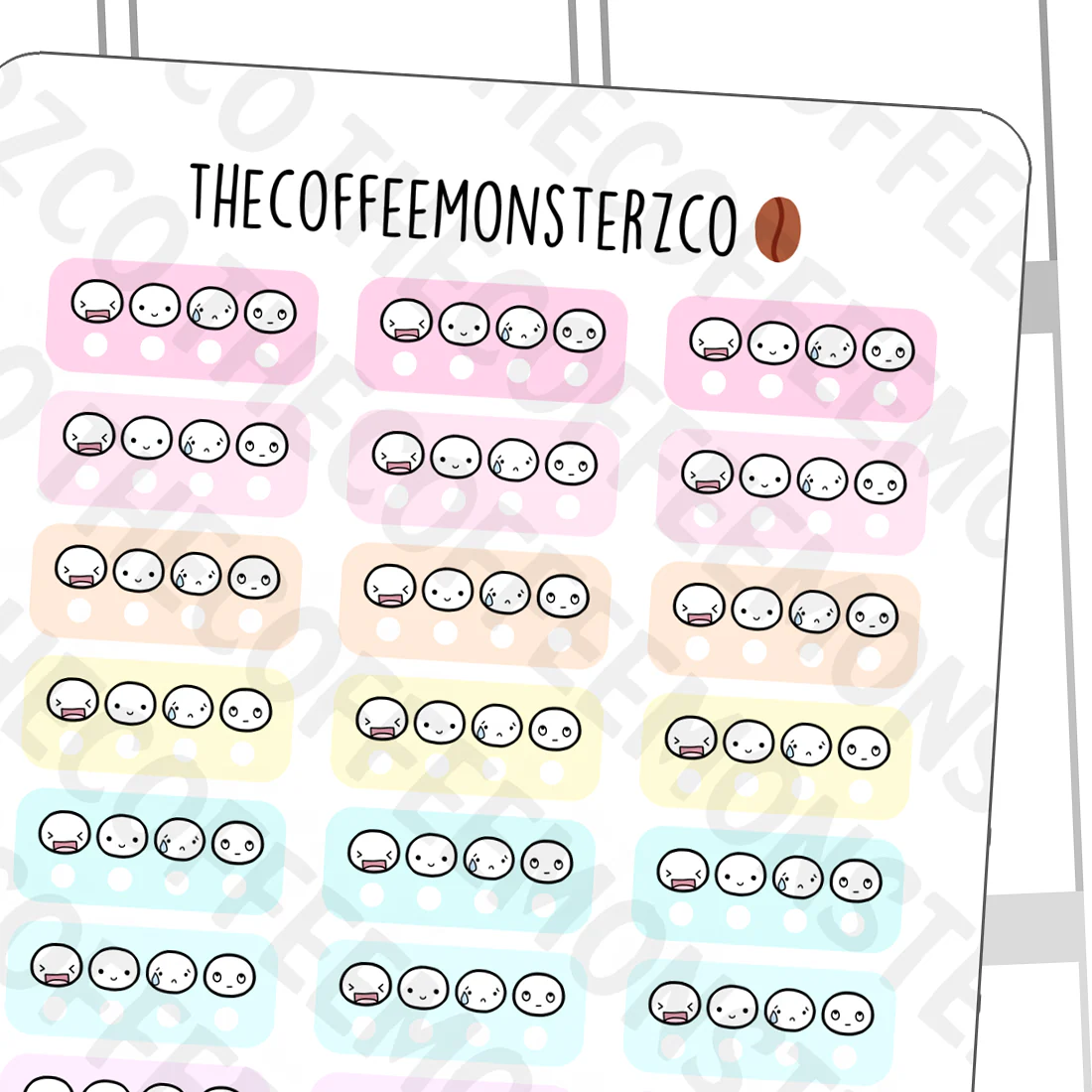 Mini Mood Trackers (Hobonichi)