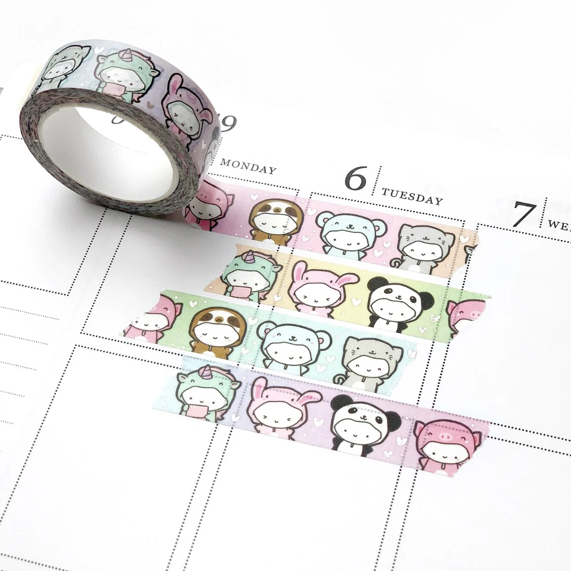 Rainbow Onesie Washi Tape - 15mm