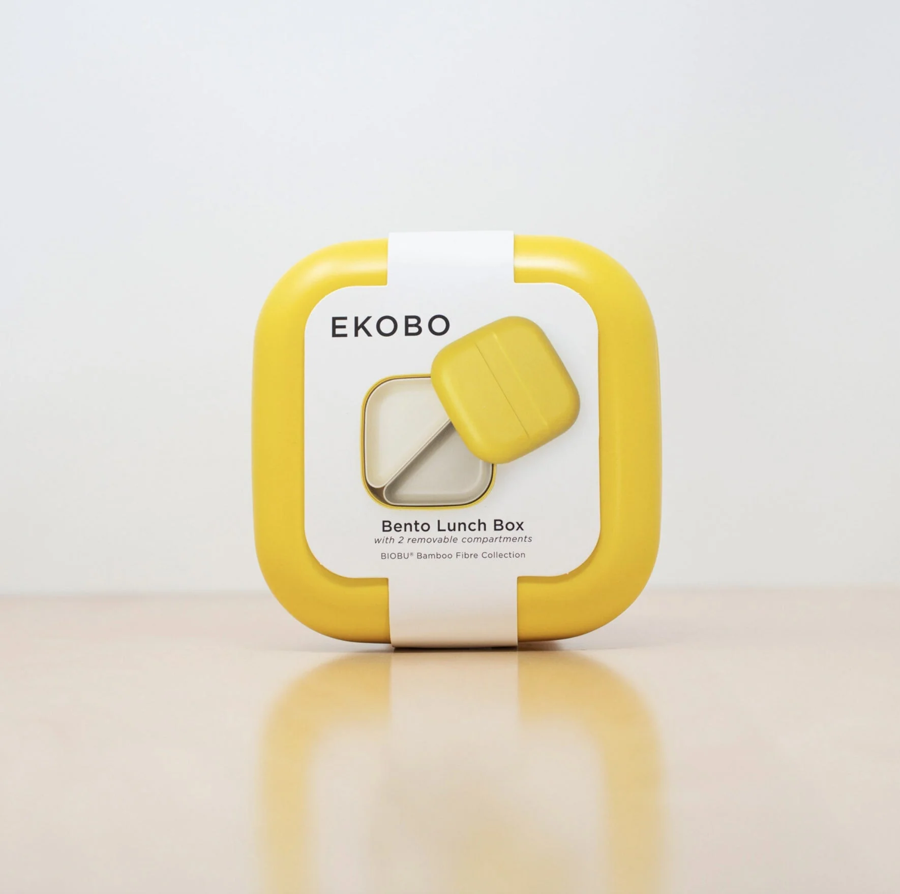 Square Bento Lunch Box - Lemon