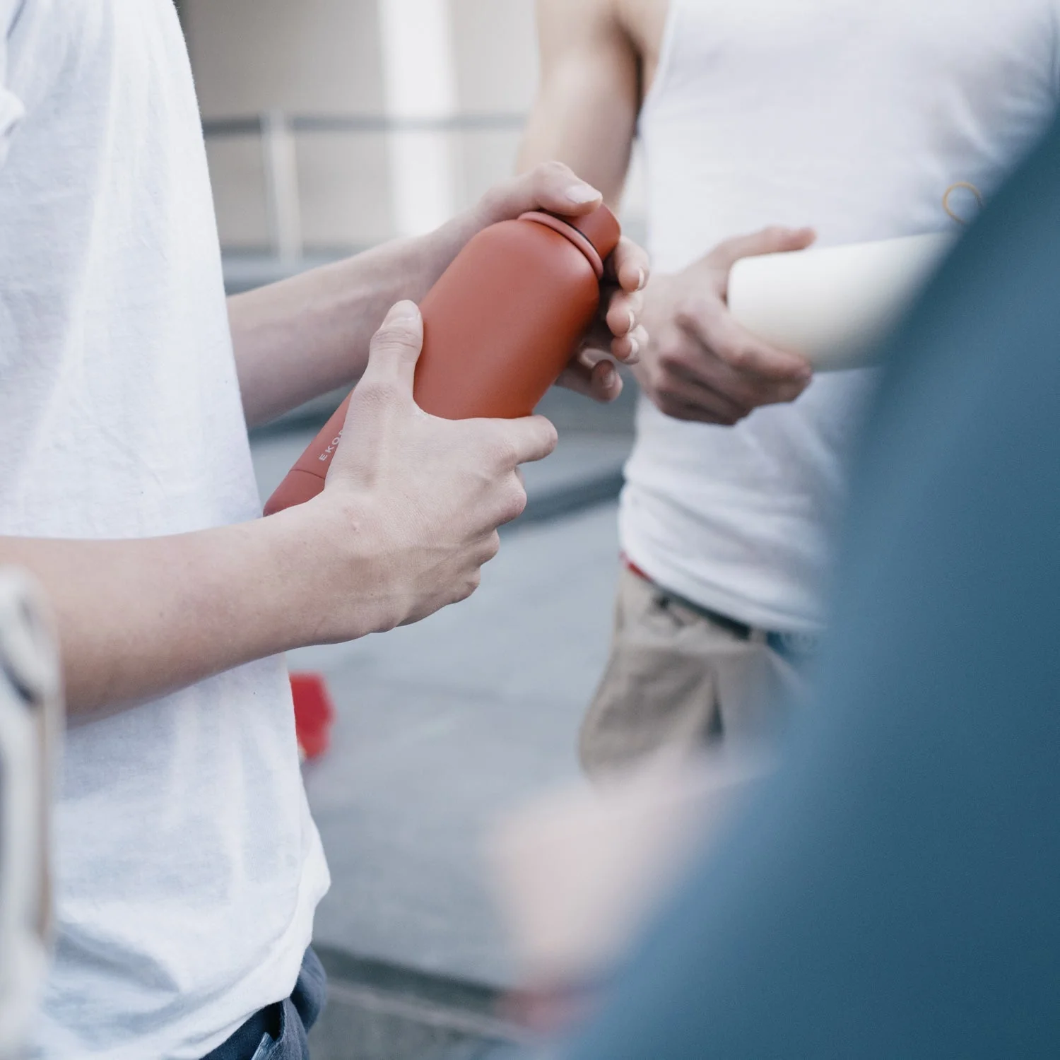 Insulated Reusable Bottle 16 oz - Brick