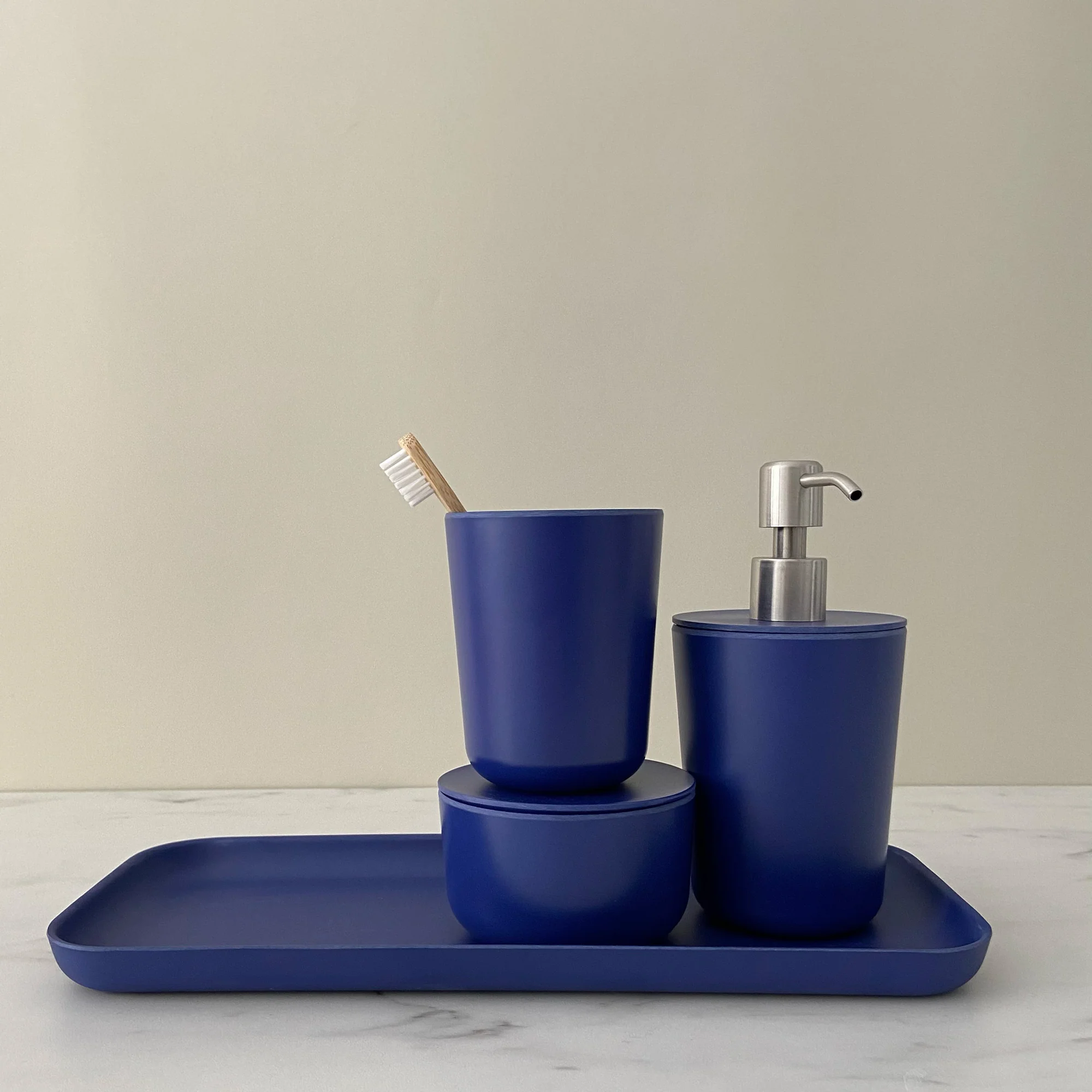 Toothbrush Holder / Bathroom Cup - Royal Blue