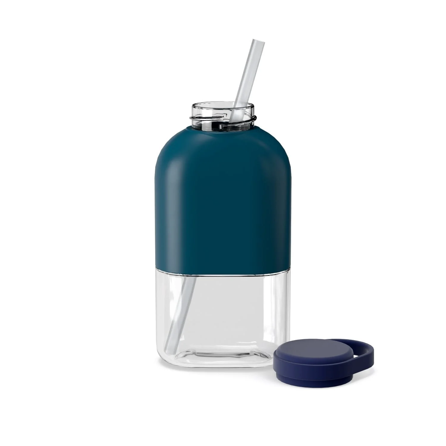 Slim Water Bottle 12 oz Blue Abyss / Midnight Blue