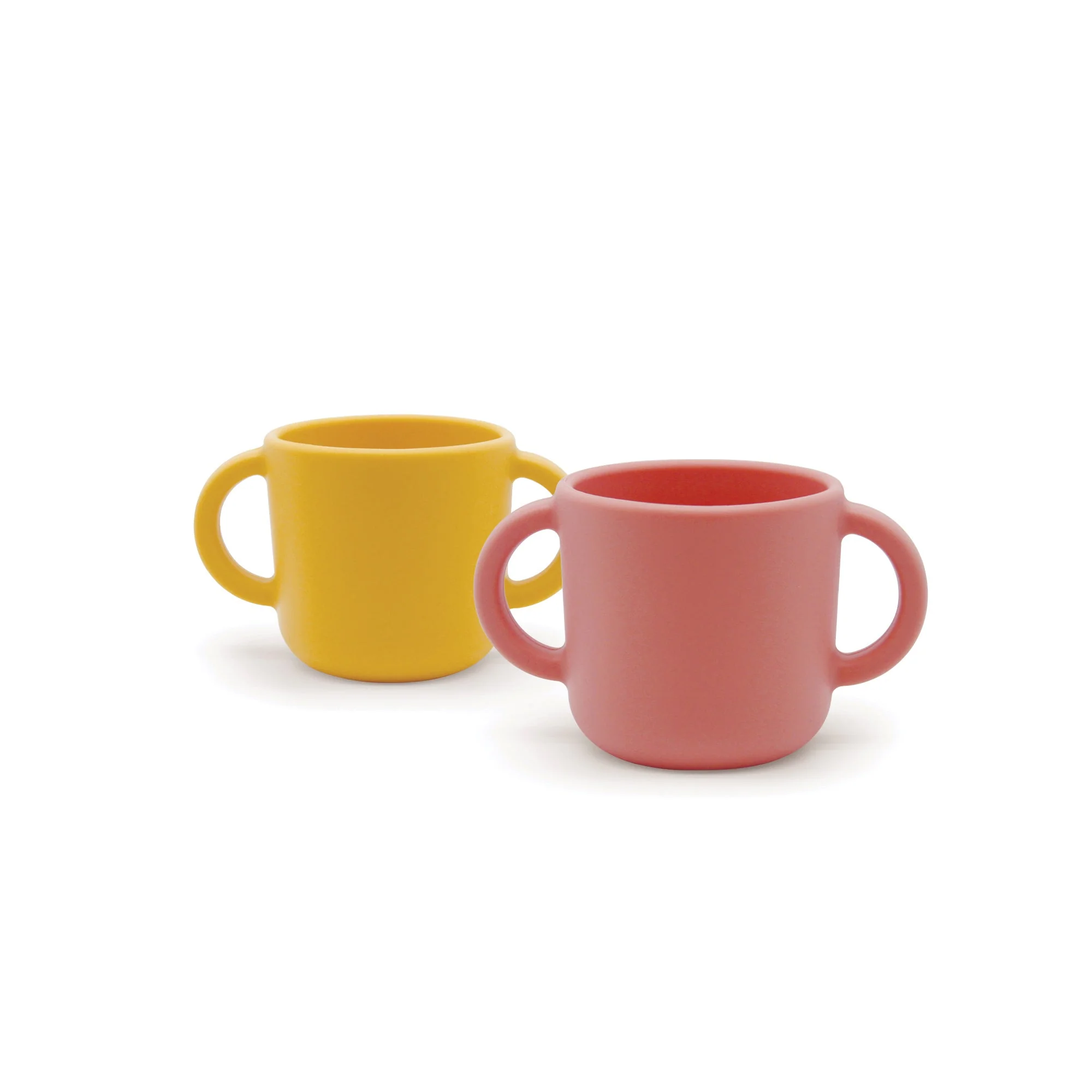 Vogeelle Silicone Training Cup Set - Mimosa / Coral