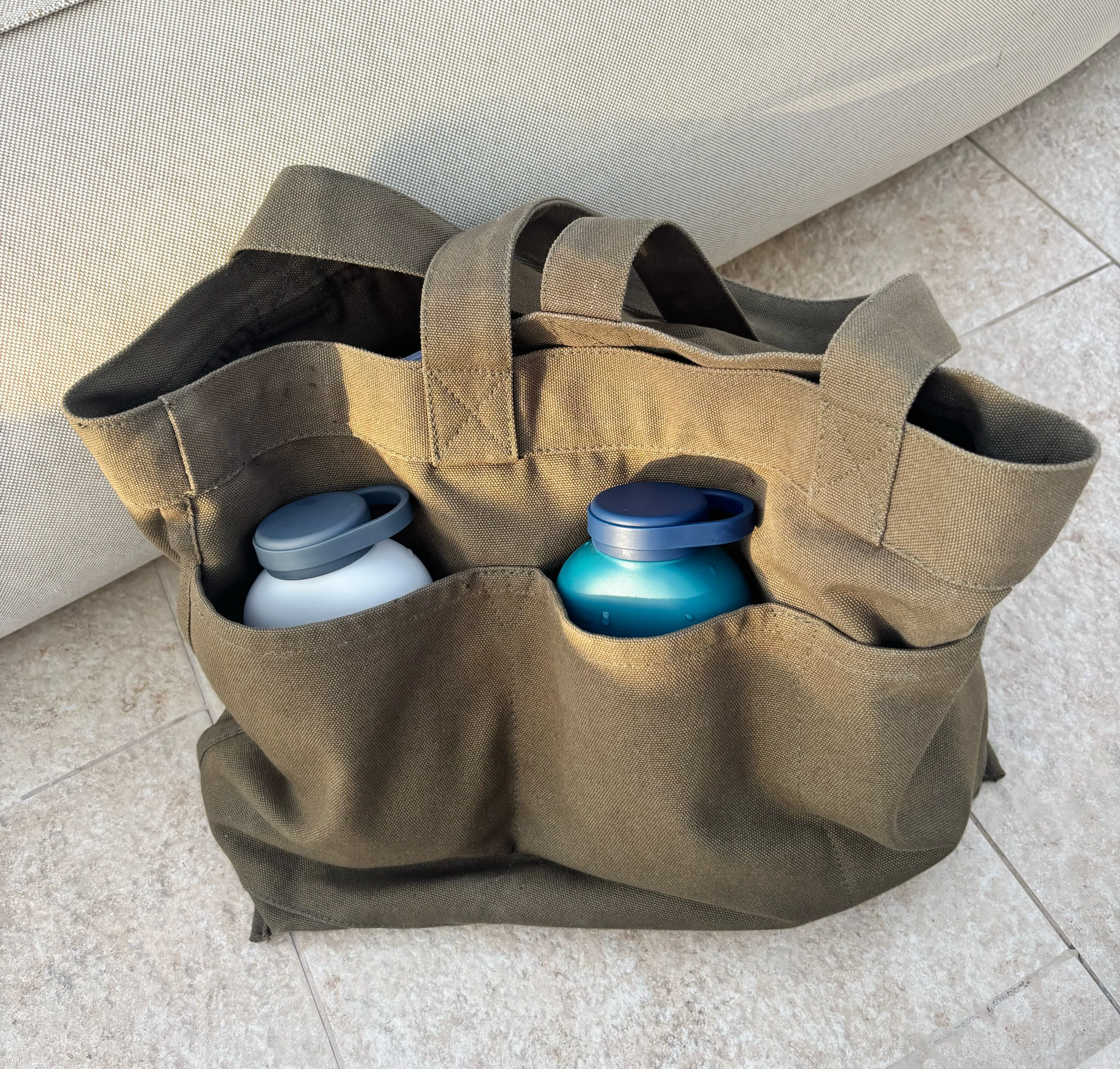 Slim Water Bottle 12 oz Cloud / Storm