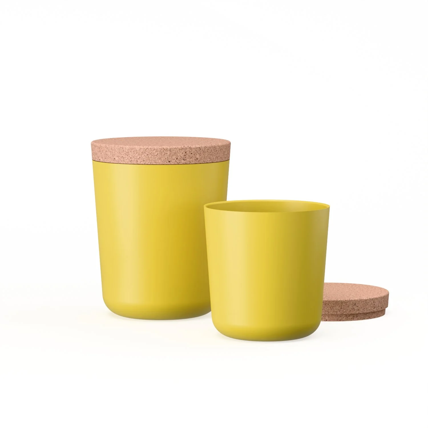 Duo Storage Jar XL & XXL - Lemon