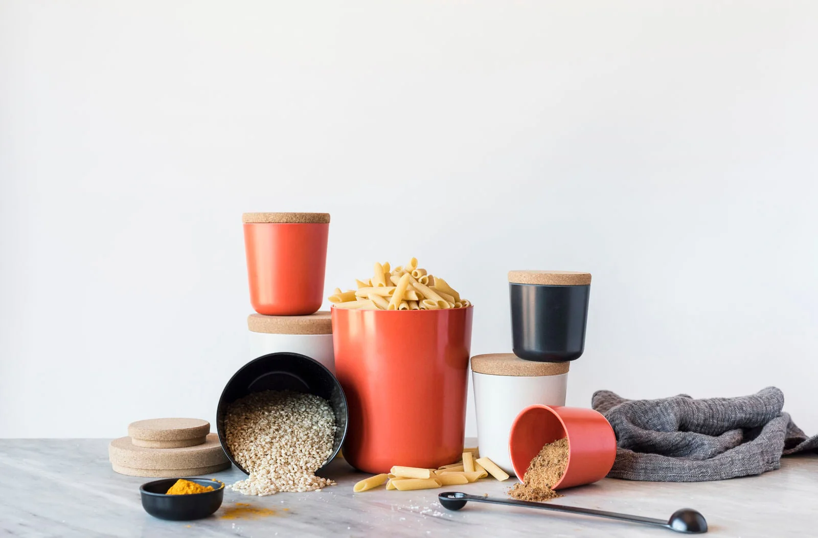 Duo Storage Jar XL & XXL - Black