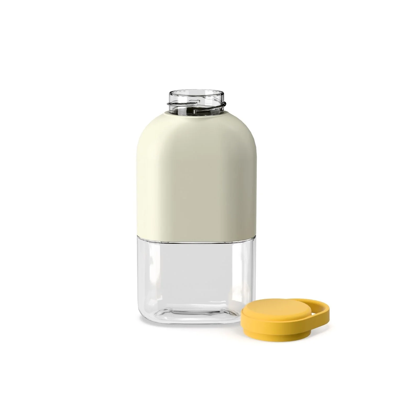 Slim Water Bottle 12 oz Ivory / Mimosa