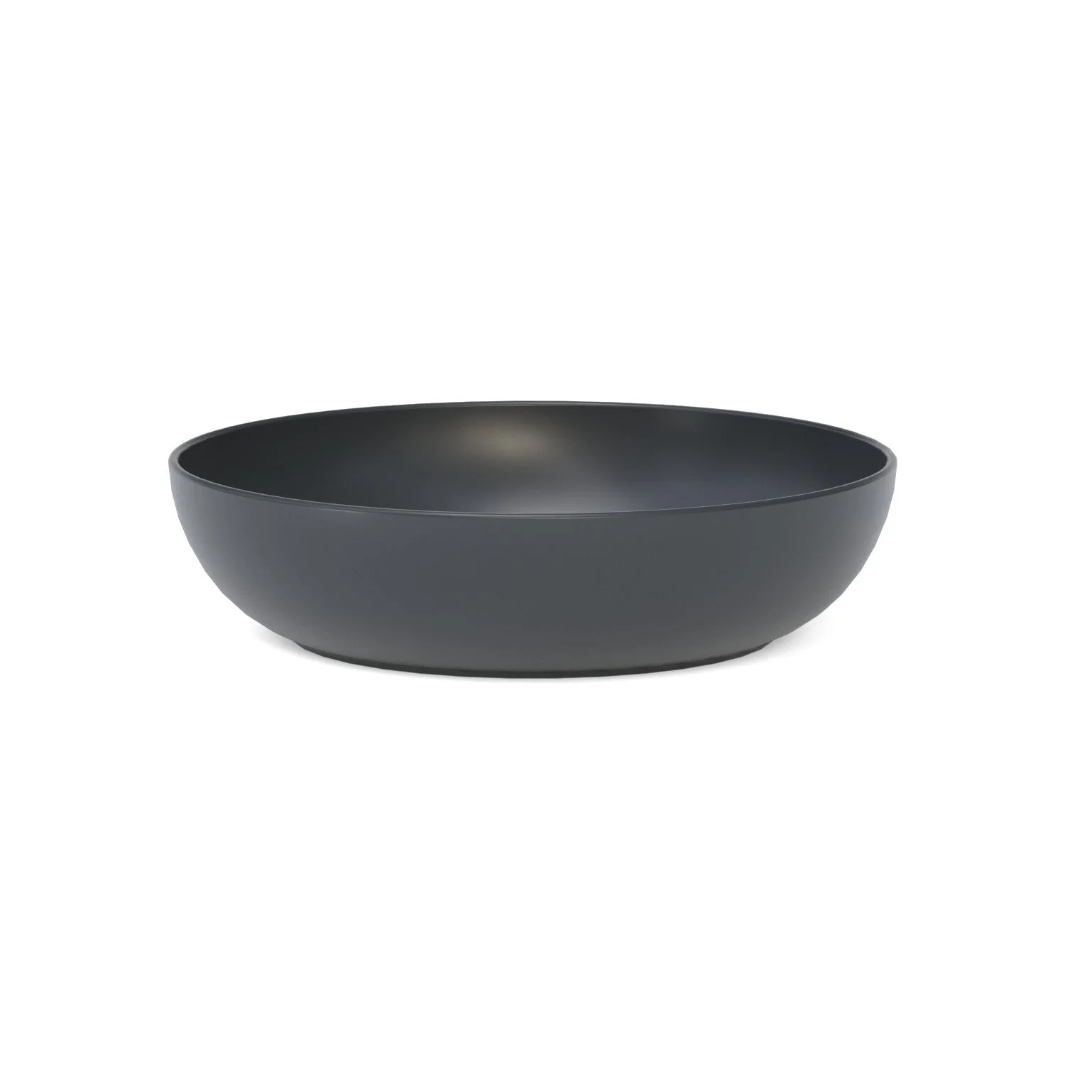 Medium Round Salad Bowl - Black