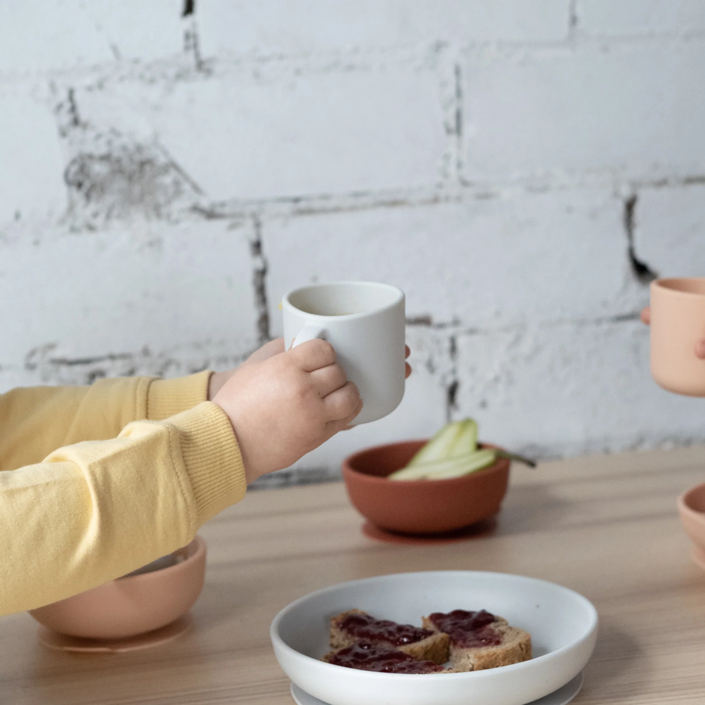 Vogeelle Silicone Training Cup Set - Cloud / Storm