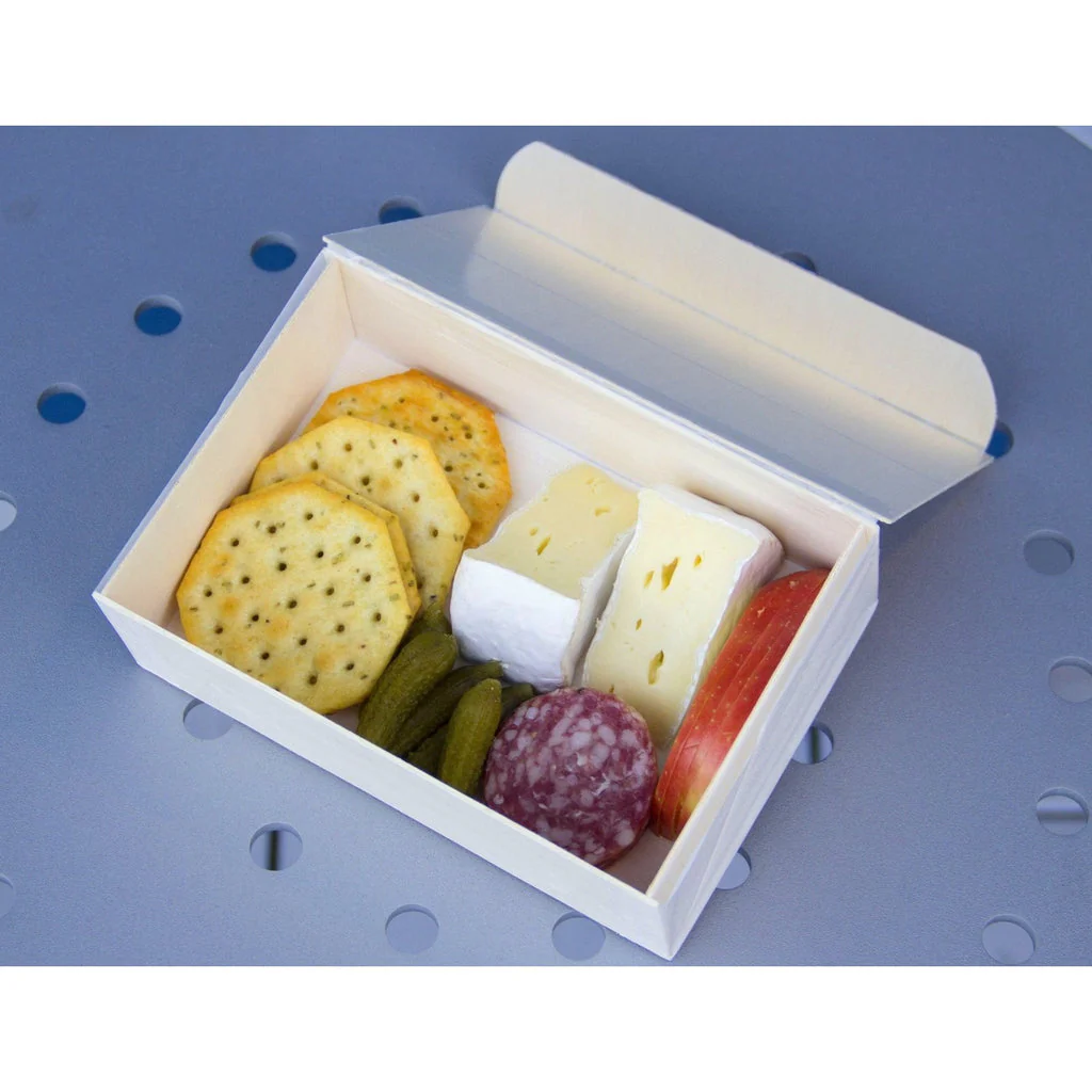 VerTerra Collapsible Balsa Wood Box w/ Attached Lid 4