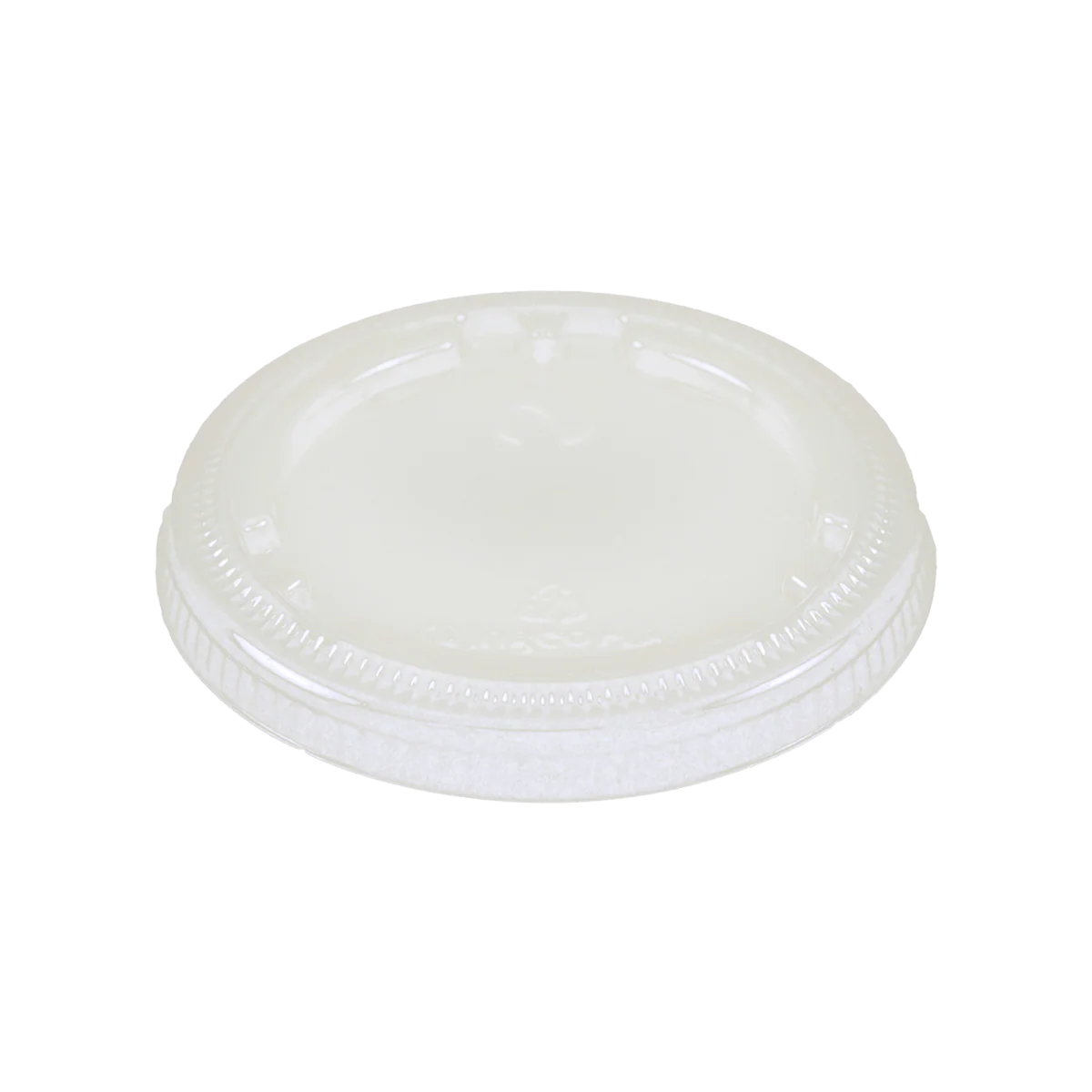 World Centric's LID PLA - Fits 4 to 9 oz, Flat, No Hole	CPL-CS-9F