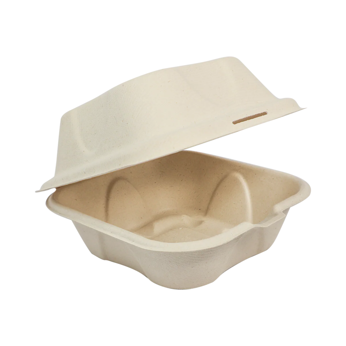 World Centric's 6x6x3 Hamburger Box TO-SC-U15B