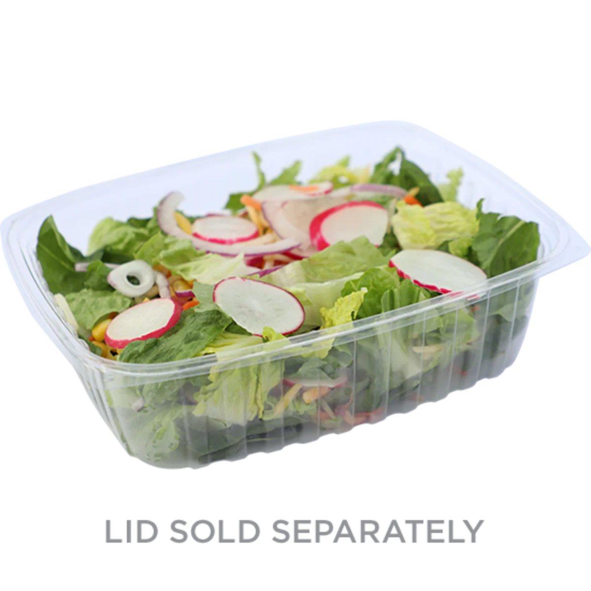 World Centric's	48 oz Rectangular Deli, Clear	RD-CS-48