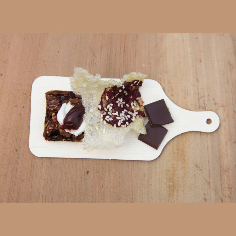 VerTerra Rectangle Small Single-Use Cheese Board 2