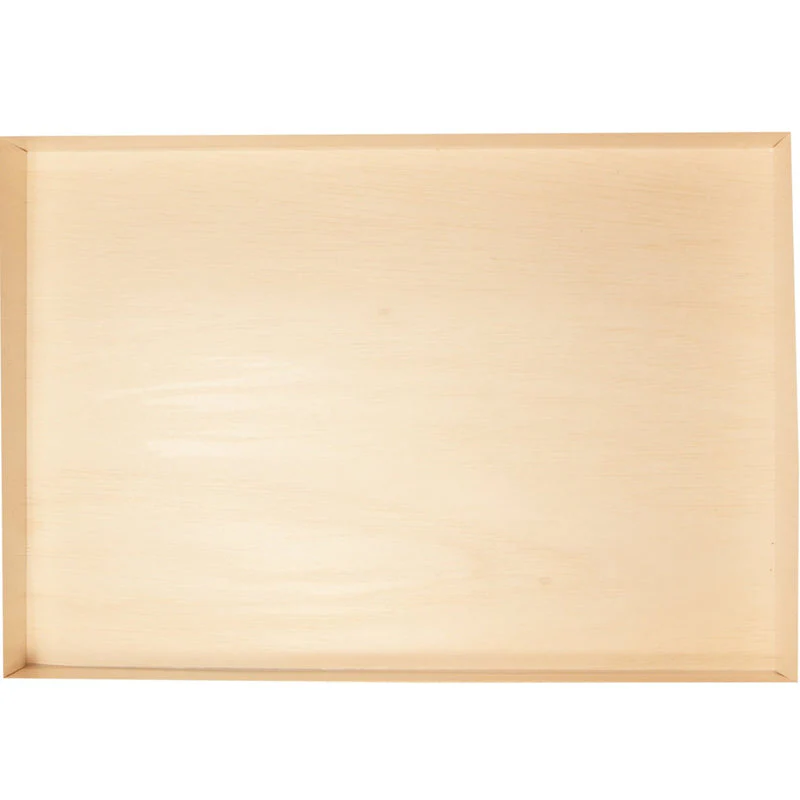 VerTerra Collapsible Balsa Wood Tray 2