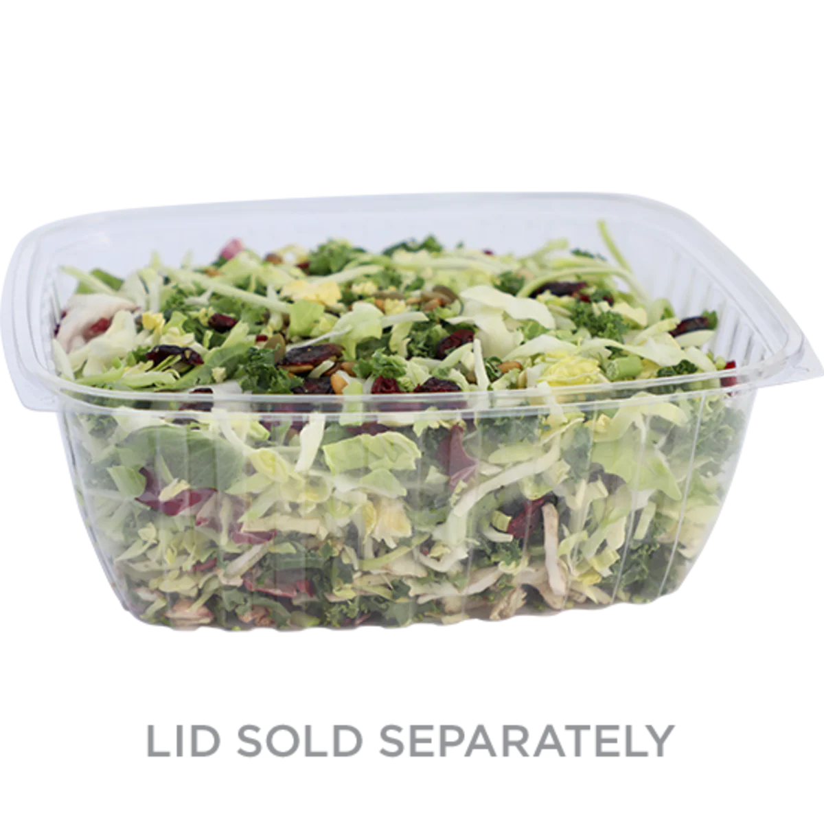 World Centric's	64 oz Rectangular Deli, Clear	RD-CS-64