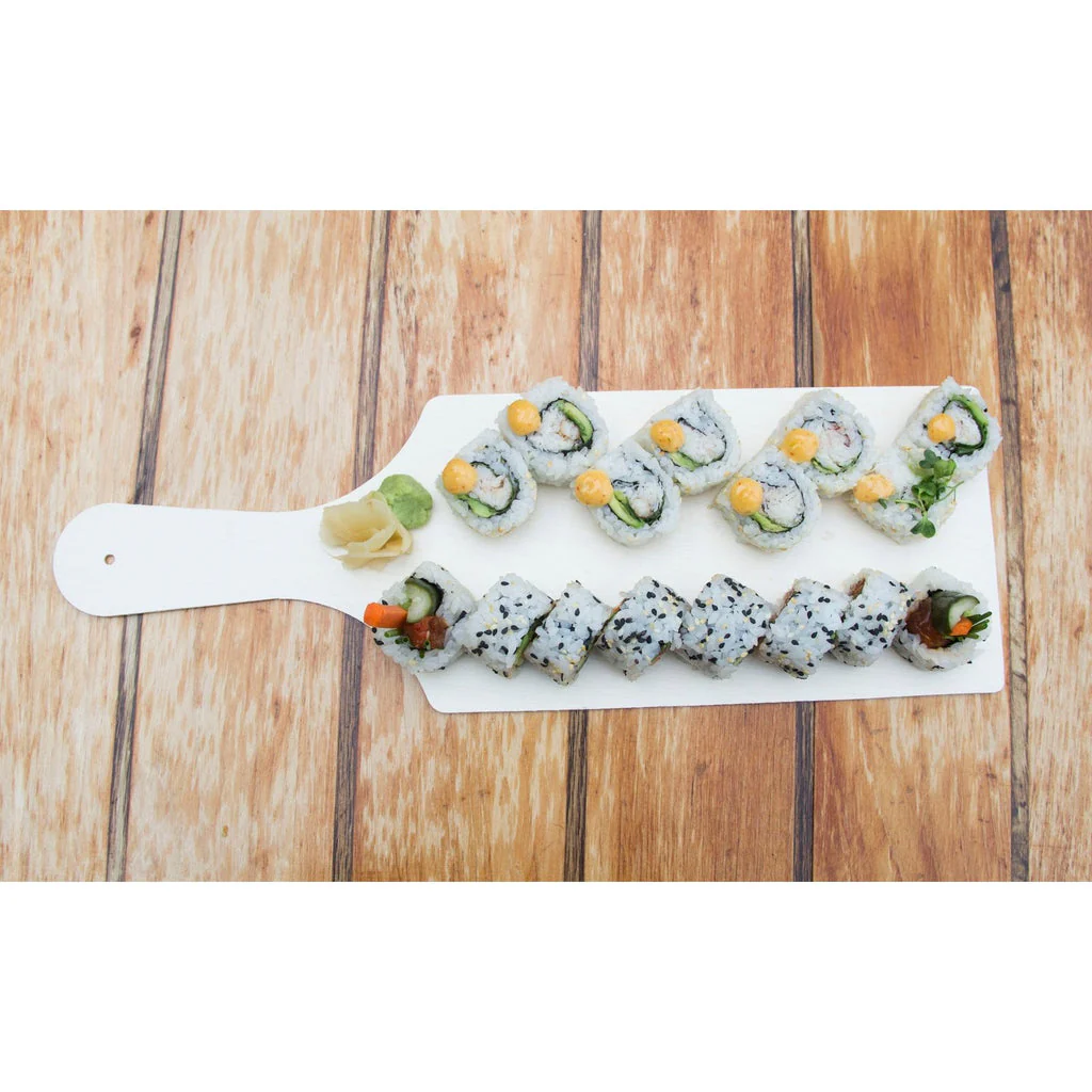 VerTerra Rectangle Medium Single-Use Cheese Board 5