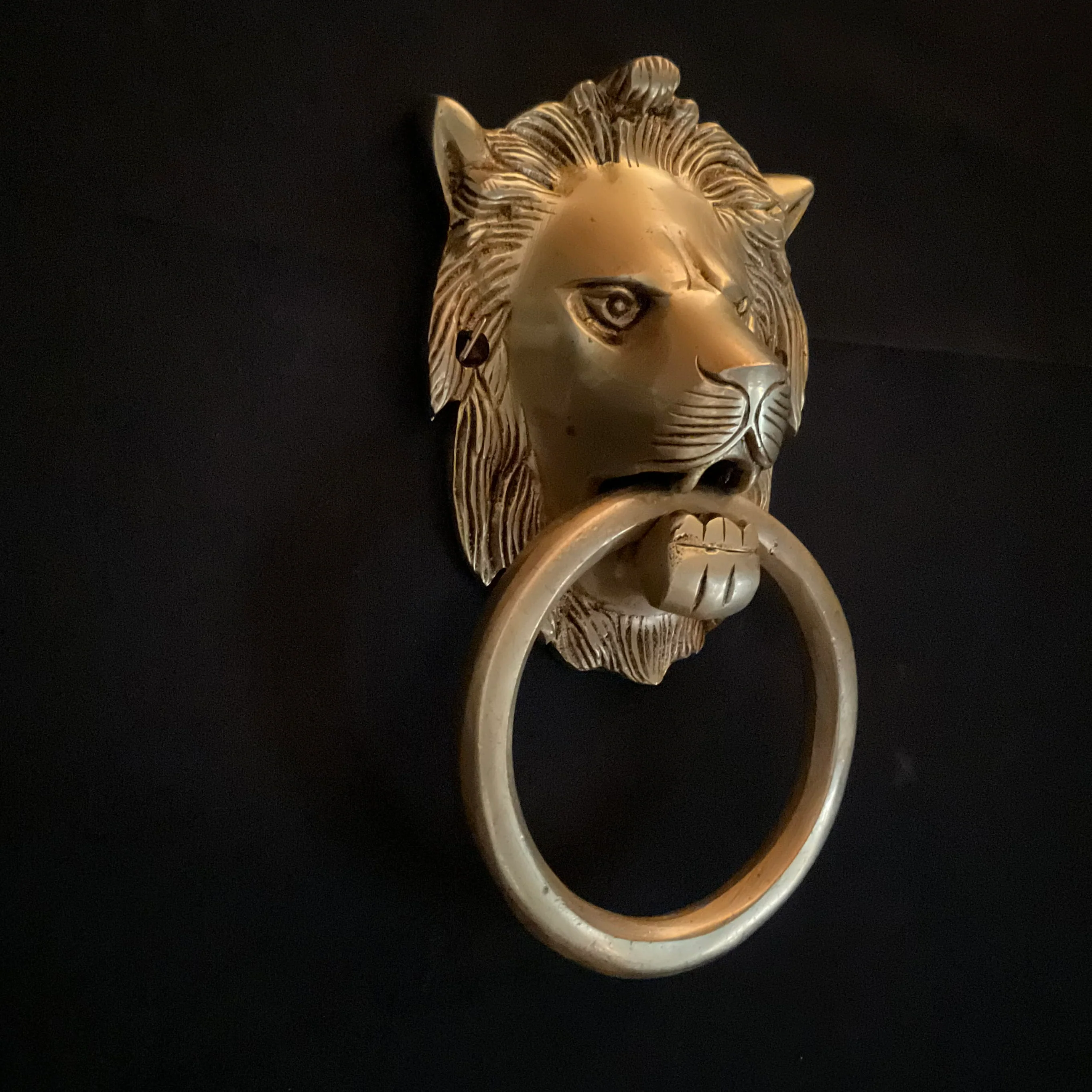 Lion Brass Door knocker Hanging - Home Decor