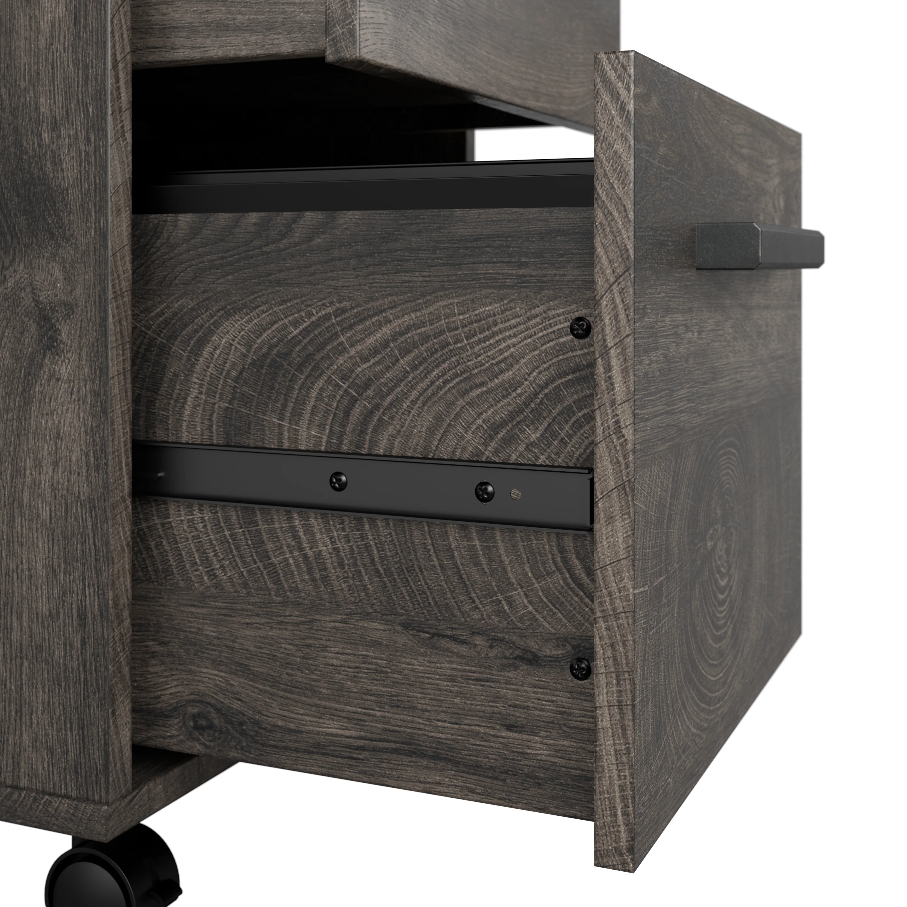 City Park 2 Drawer Mobile File Cabinet