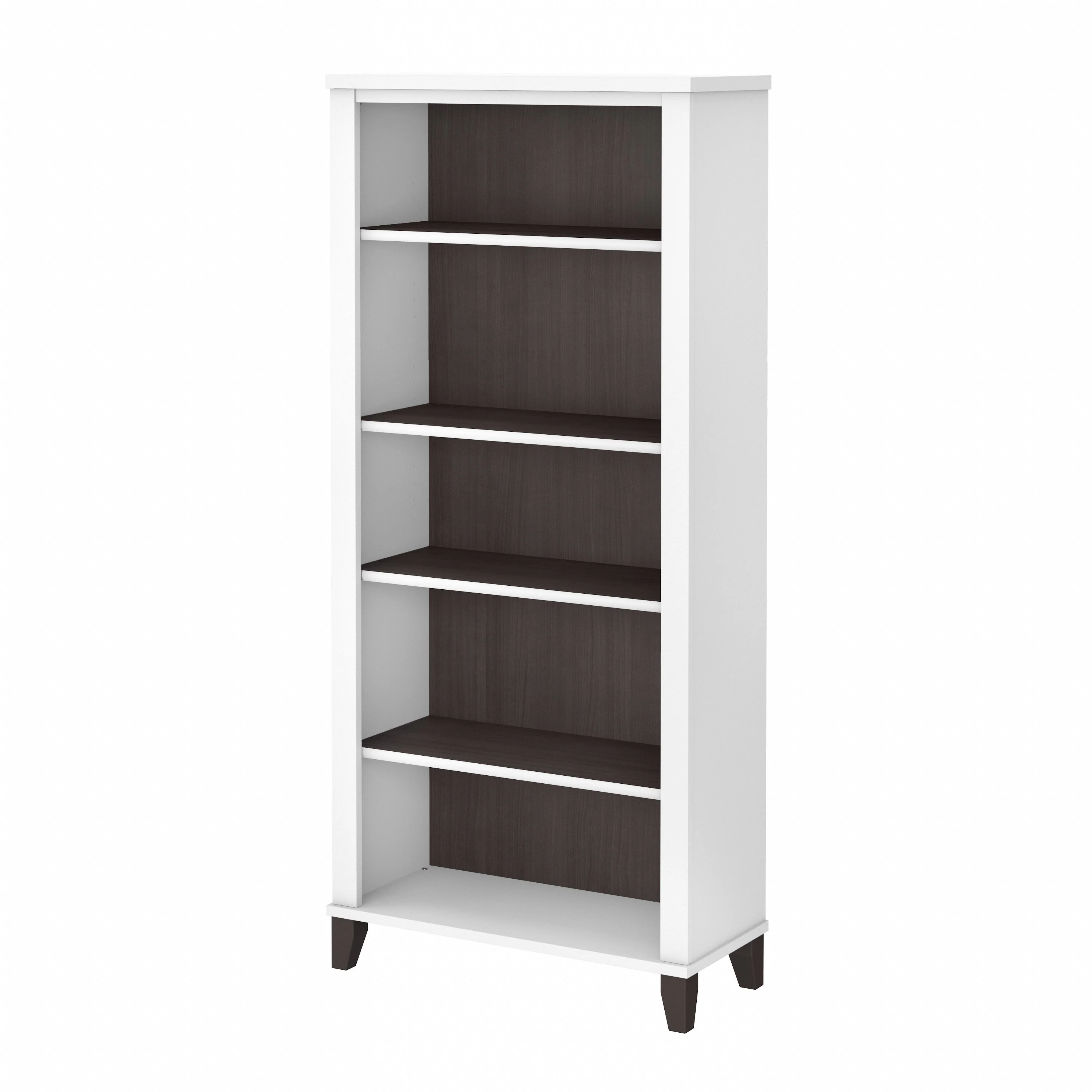 Somerset Tall 5 Shelf Bookcase