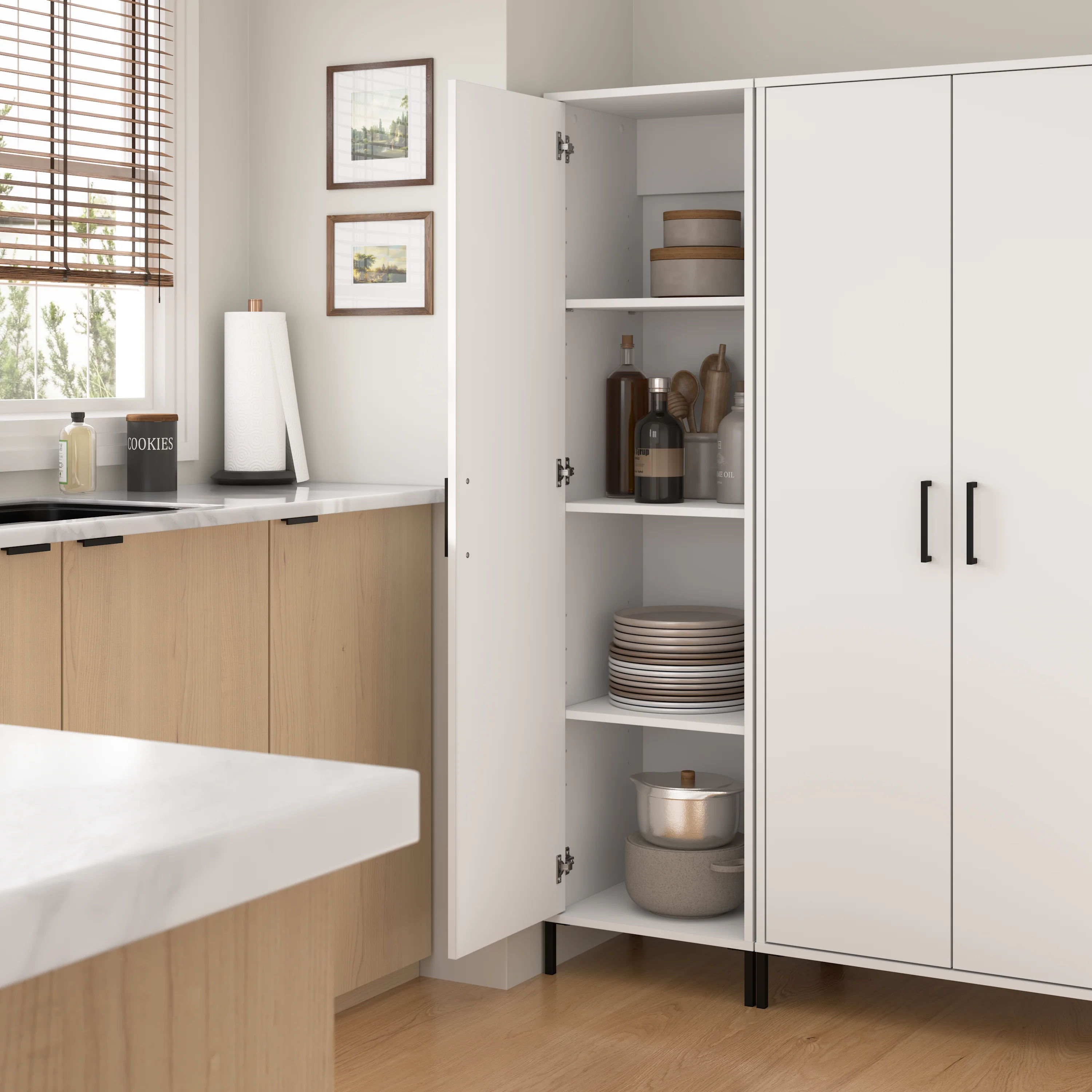 Soho Narrow Kitchen Pantry Cabinet
