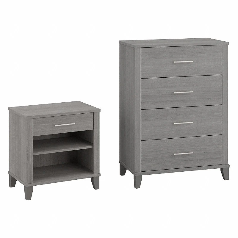Somerset Chest of Drawers and Nightstand Set