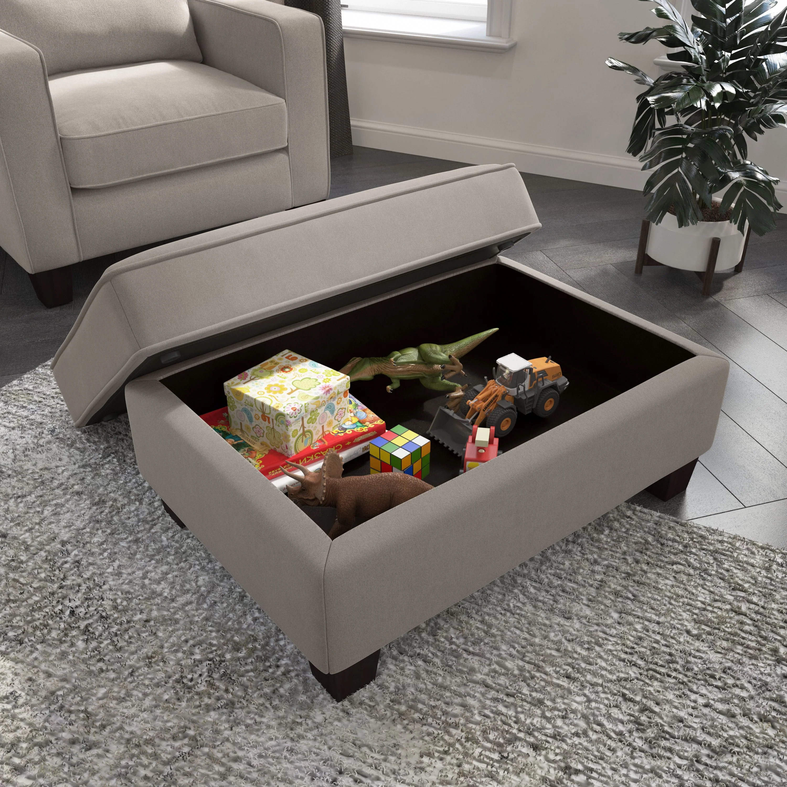 Stockton Storage Ottoman