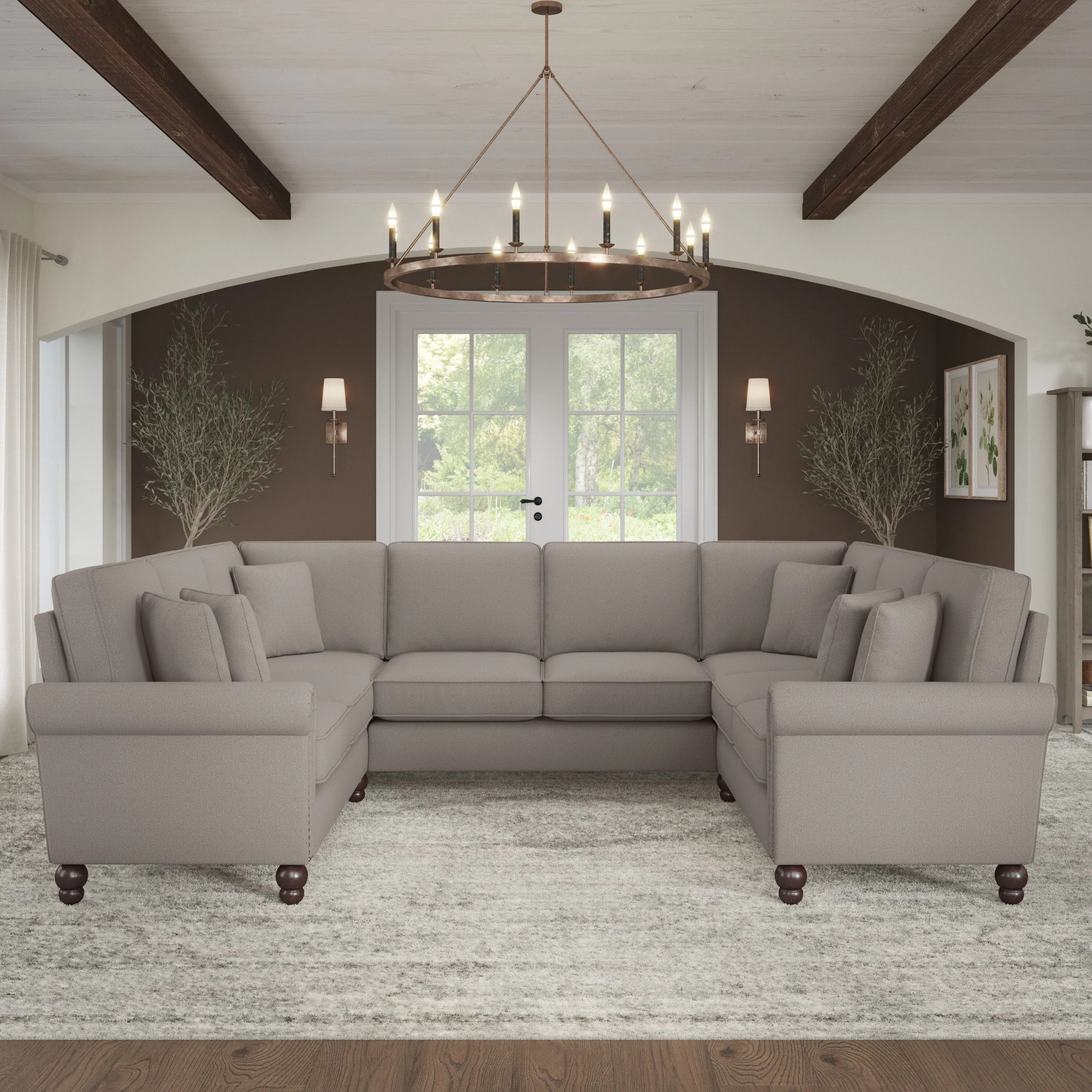 Coventry 113W U Shaped Sectional Couch