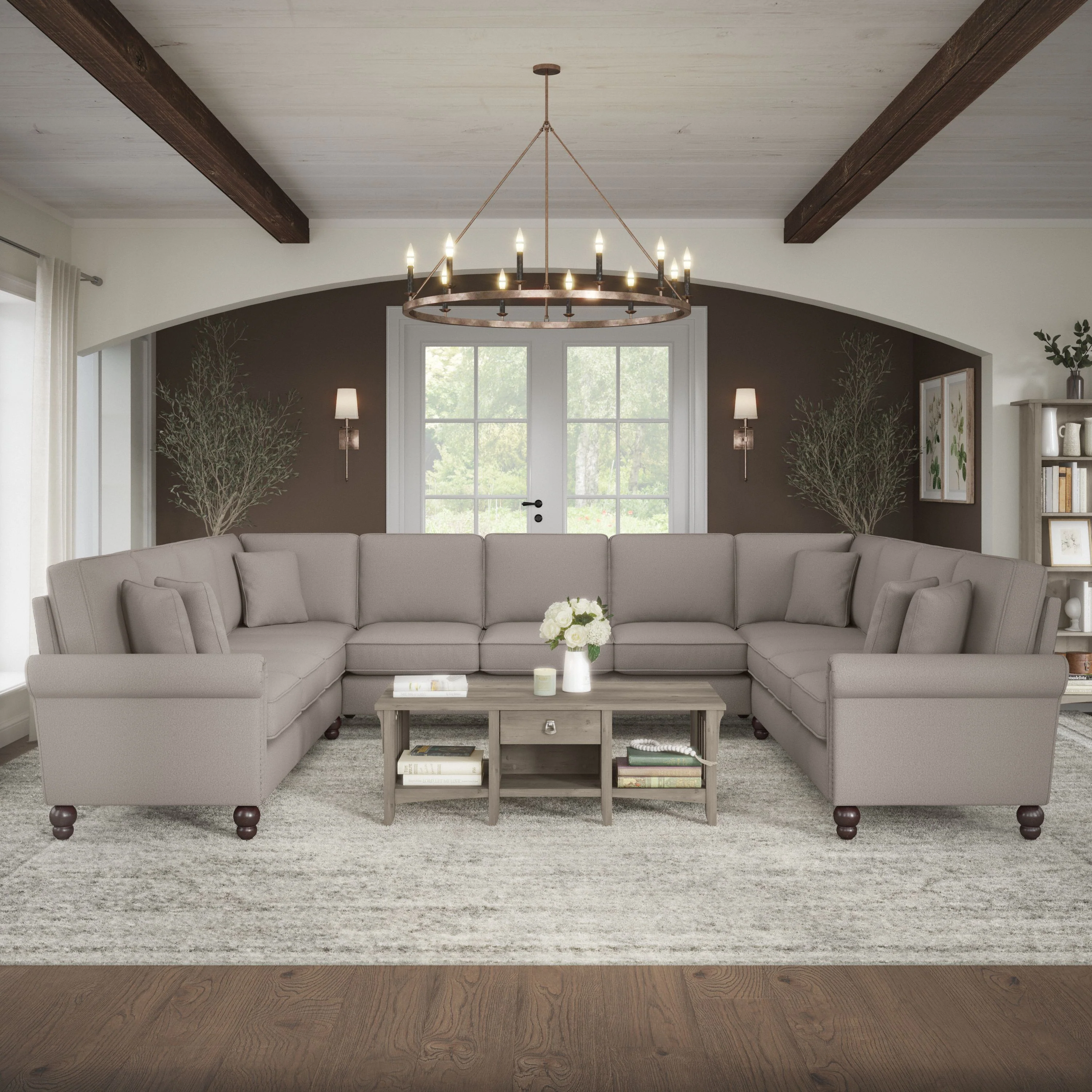 Coventry 137W U Shaped Sectional Couch