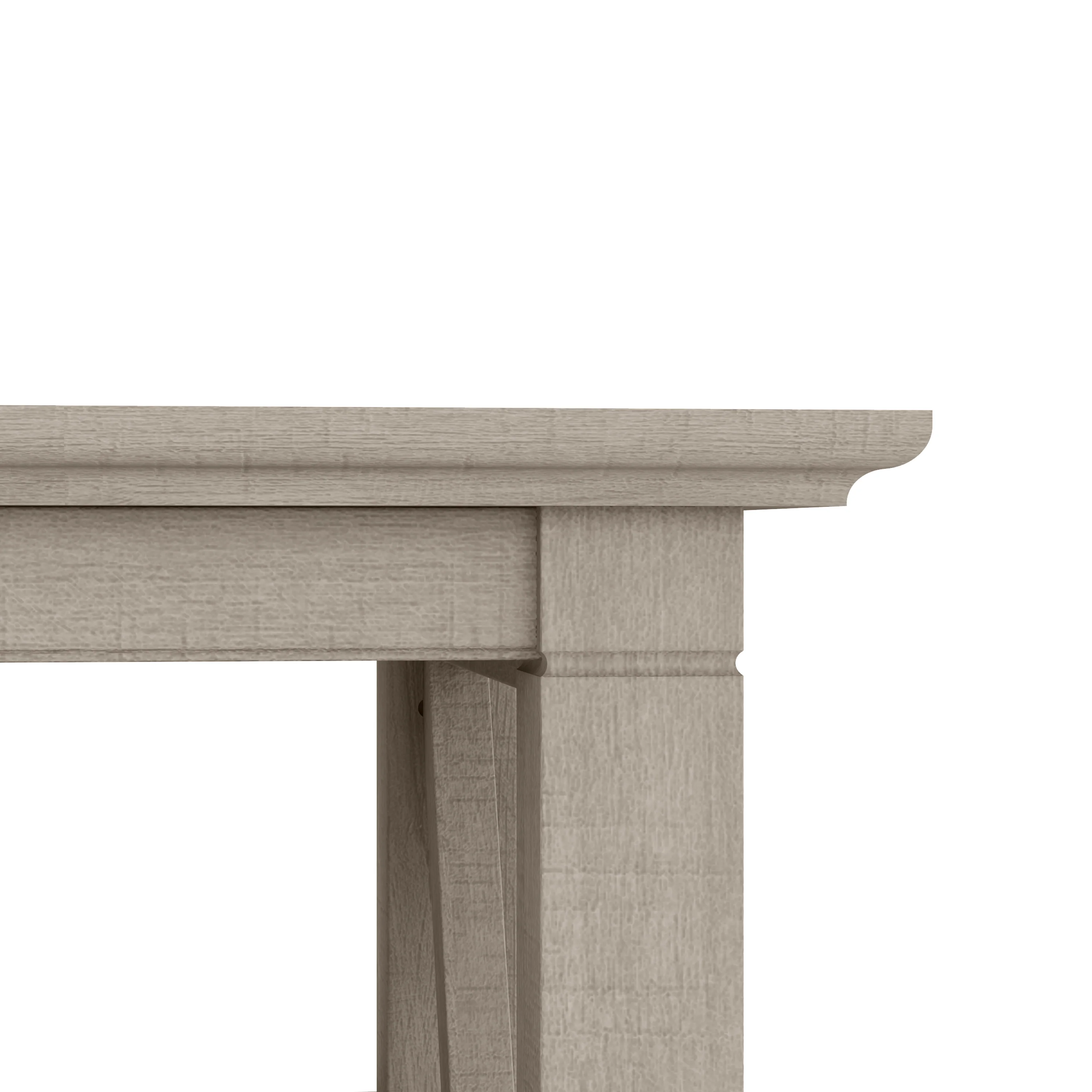 Key West Tall TV Stand with Set of 2 Bookcases