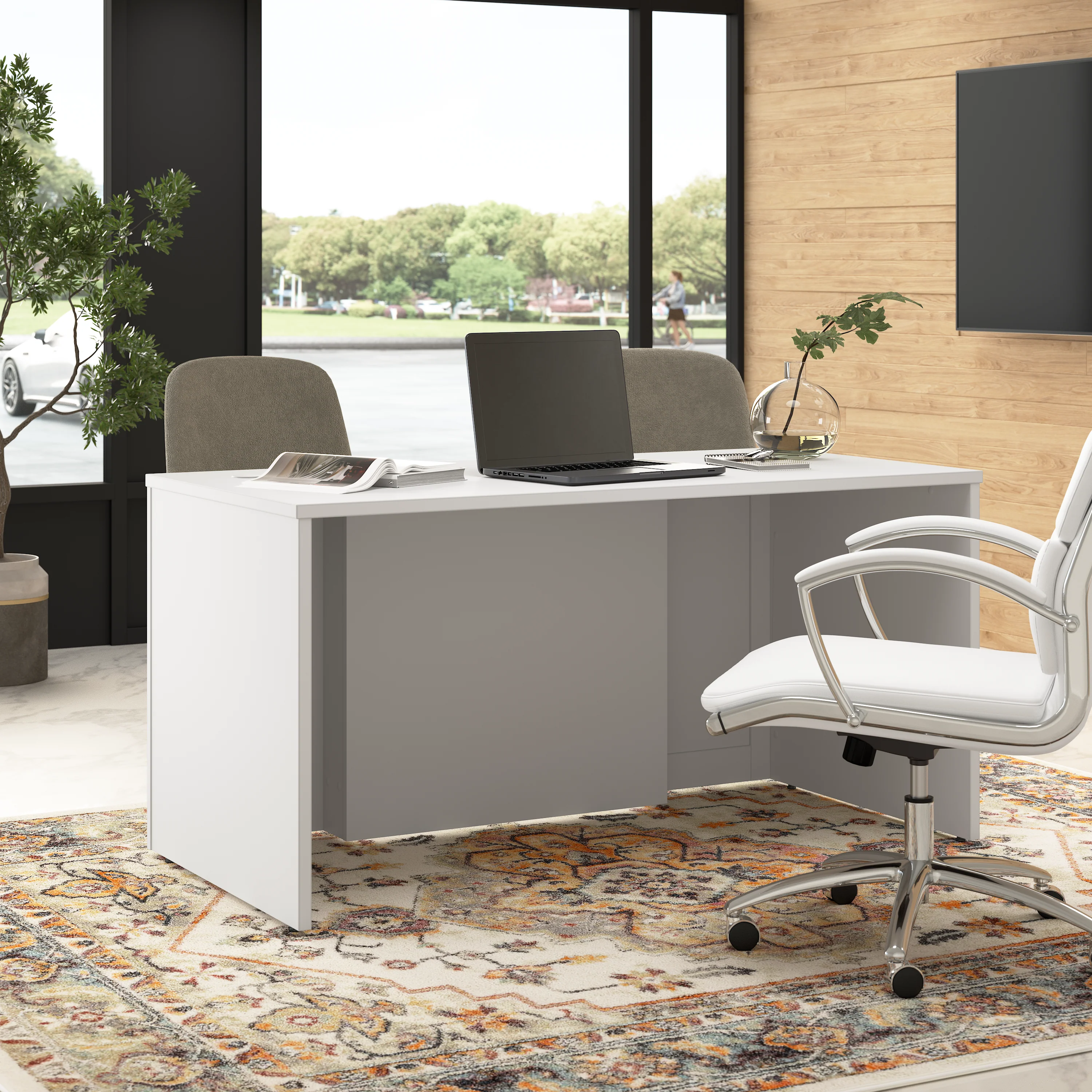 Hampton Heights 60W x 30D Executive Desk