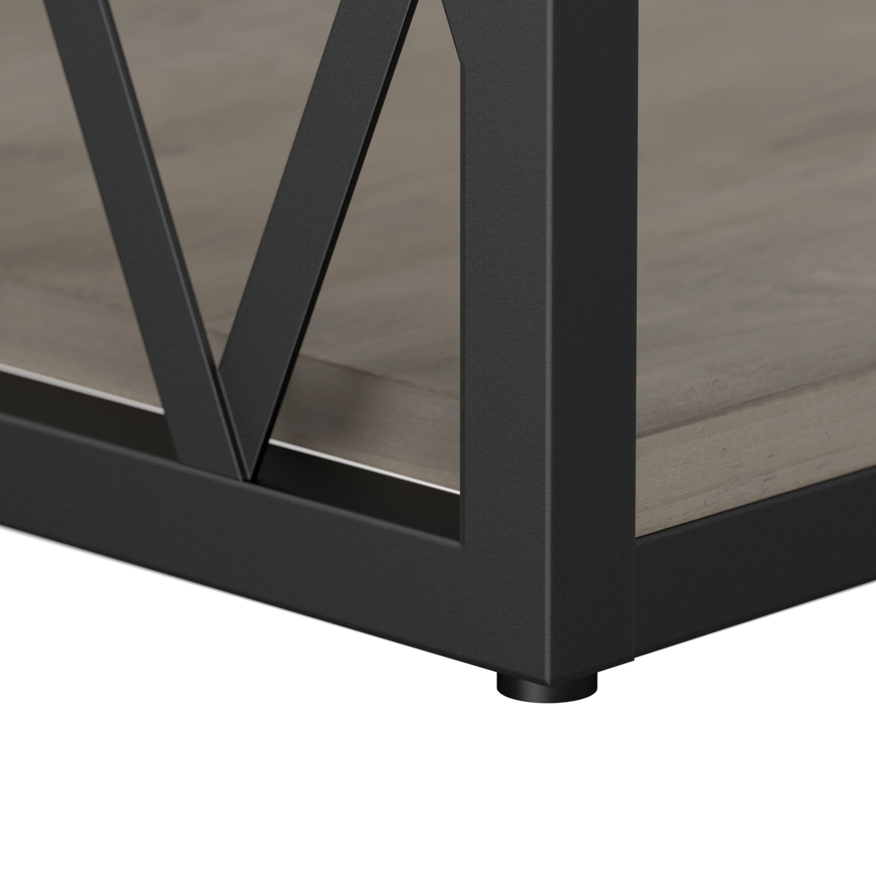 City Park Industrial End Table with Drawer