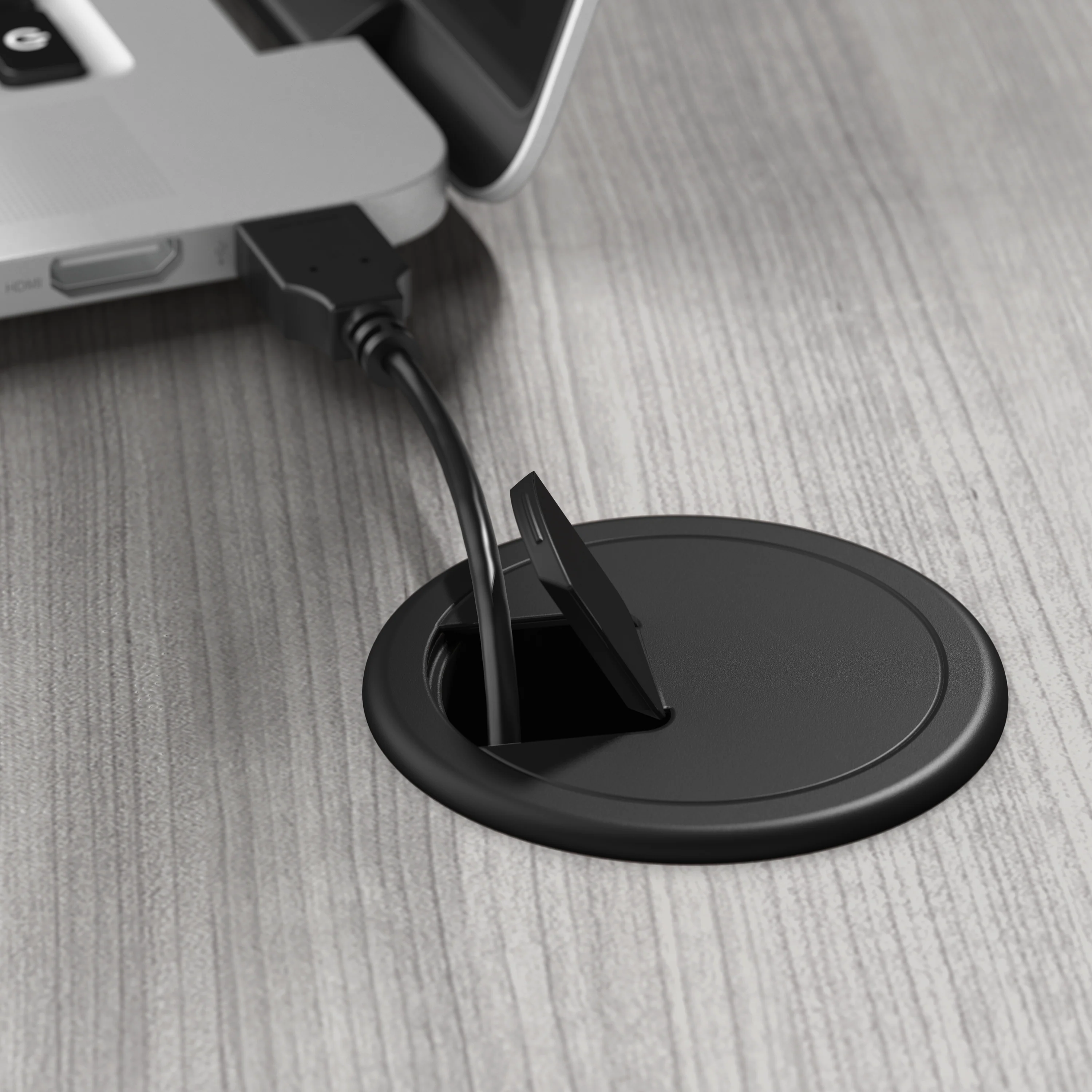 Somerset 54W Office Desk with Drawer and Storage Cabinet