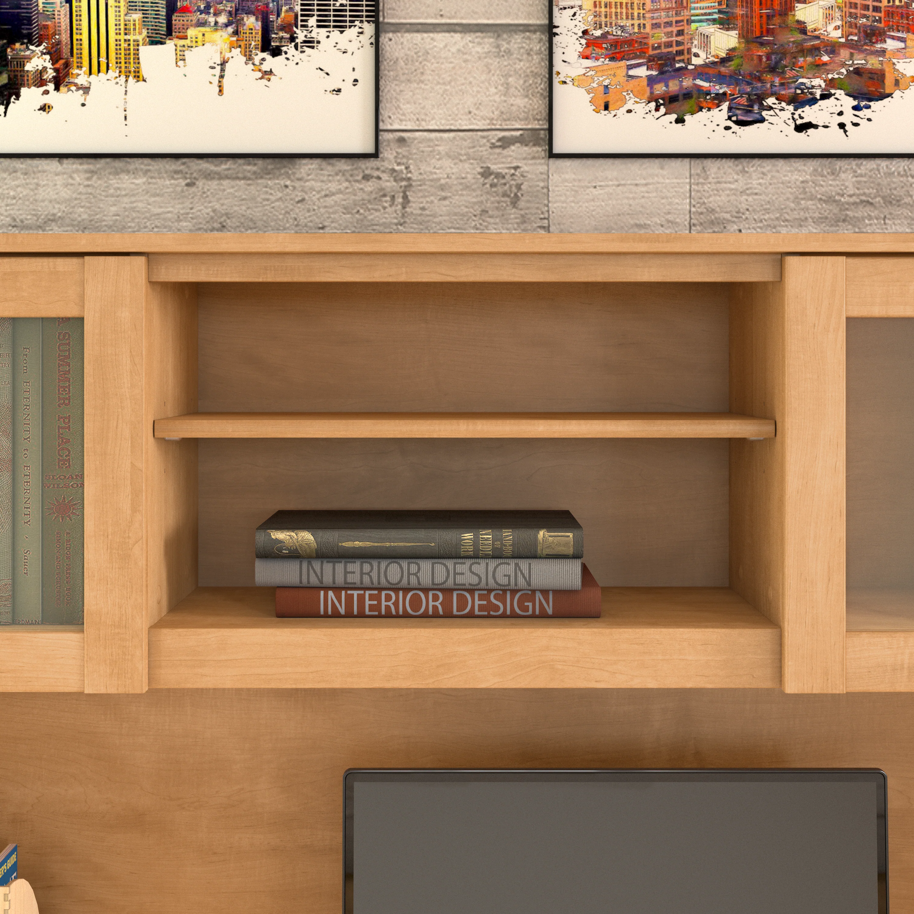 Somerset 60W Desk Hutch