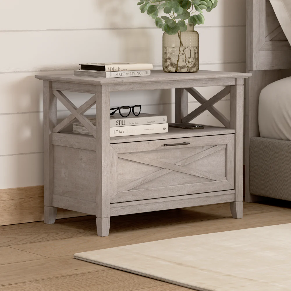 Bush Home Key West 32W Nightstand with Drawer