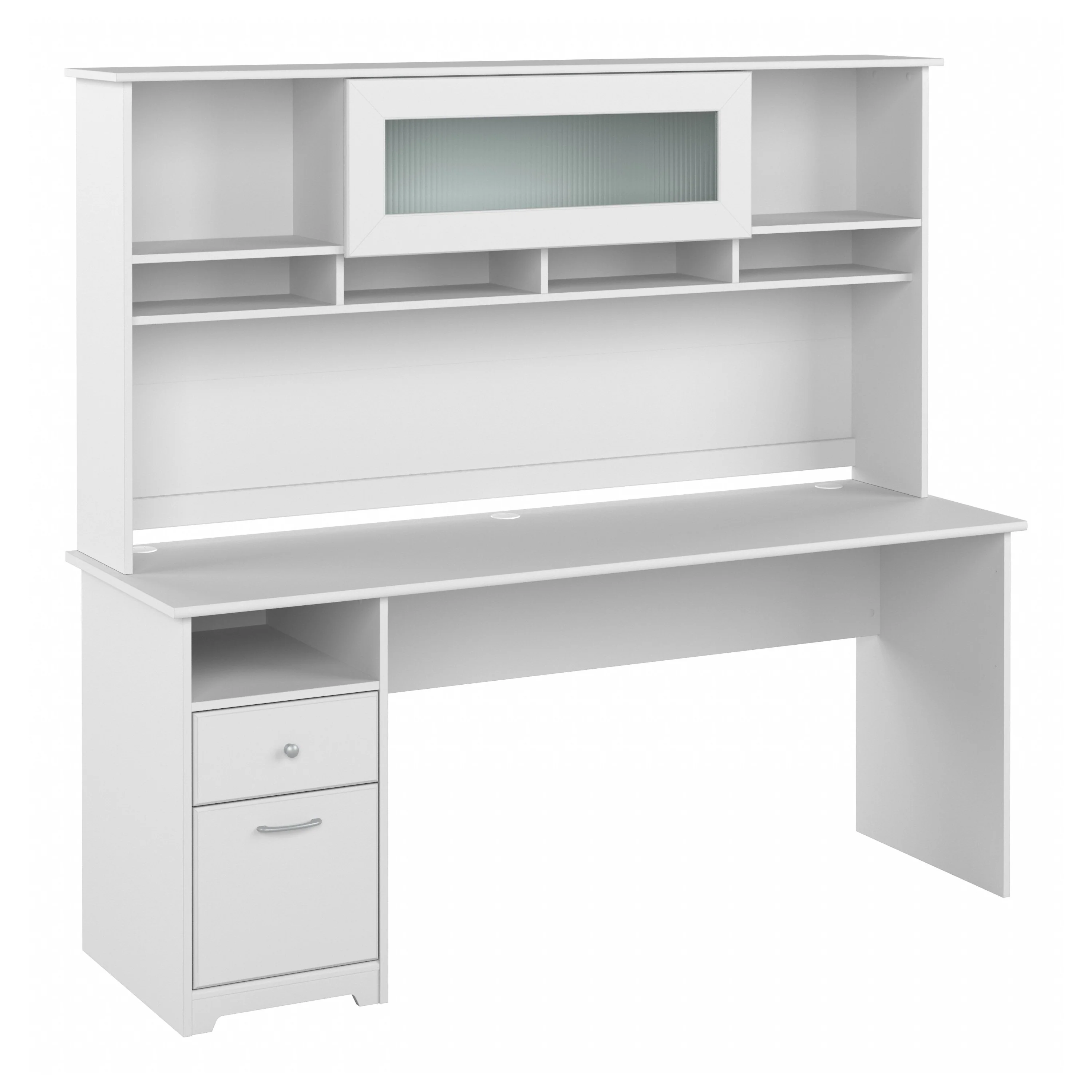 Cabot 72W Computer Desk with Hutch