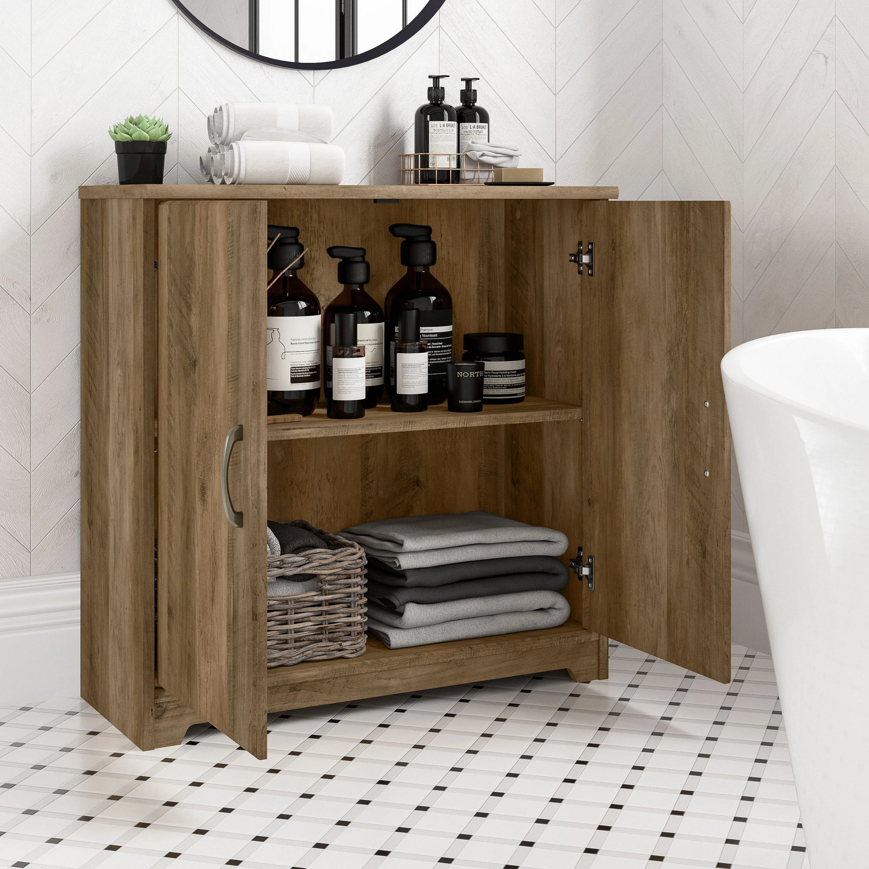 Cabot Small Storage Cabinet with Doors