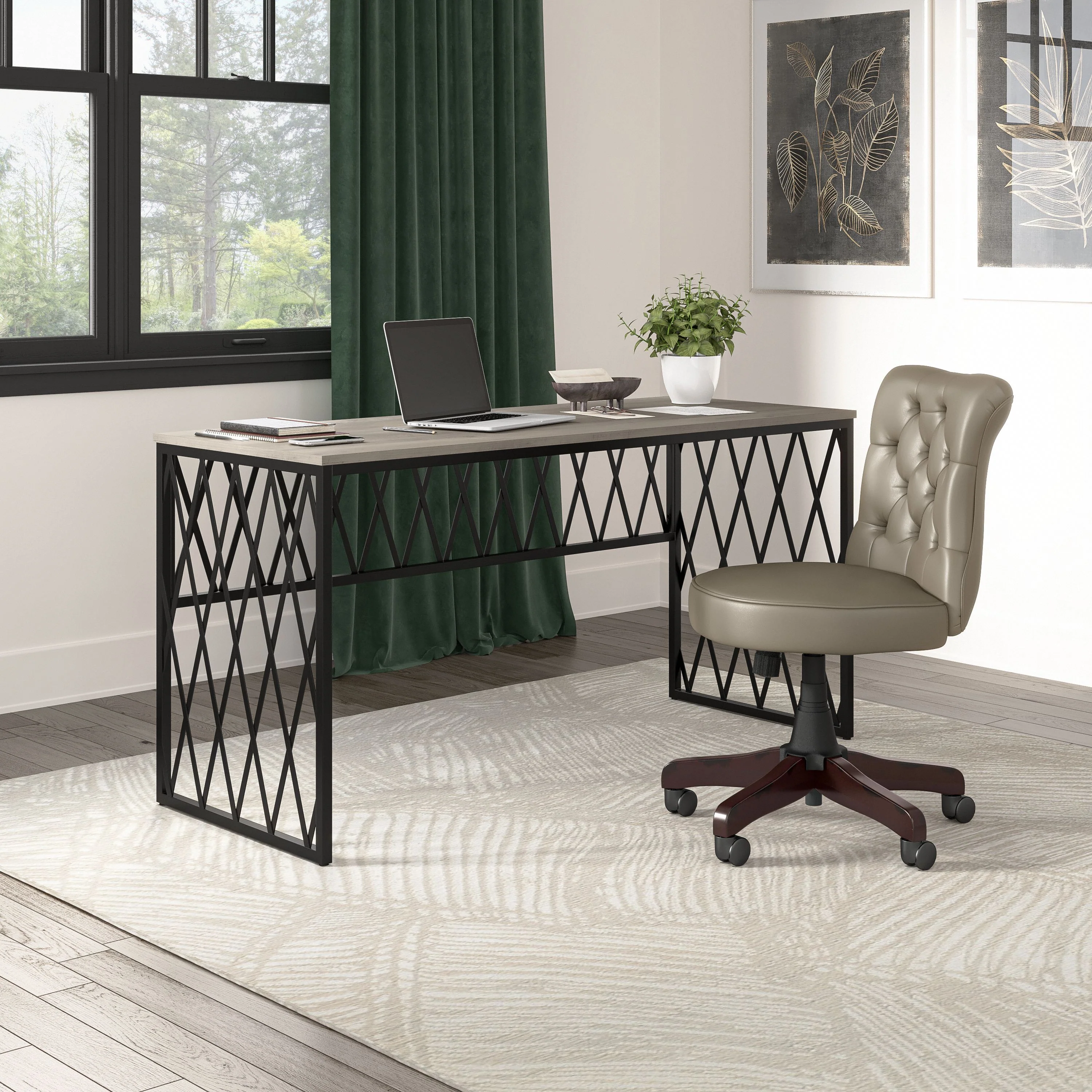 City Park 60W Industrial Writing Desk