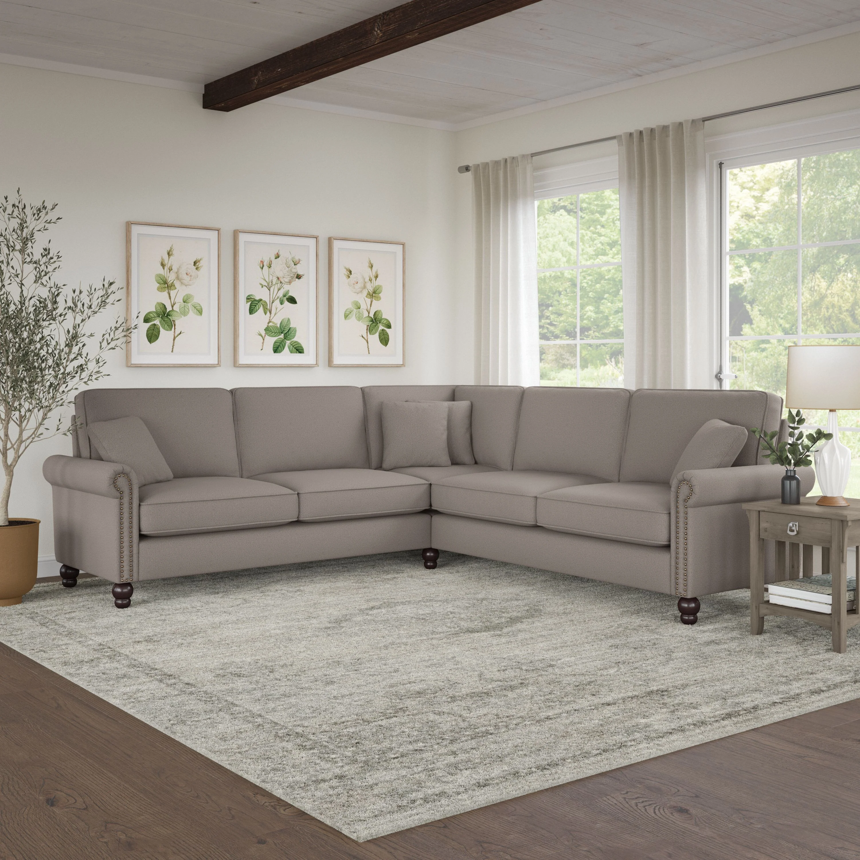 Coventry 99W L Shaped Sectional Couch