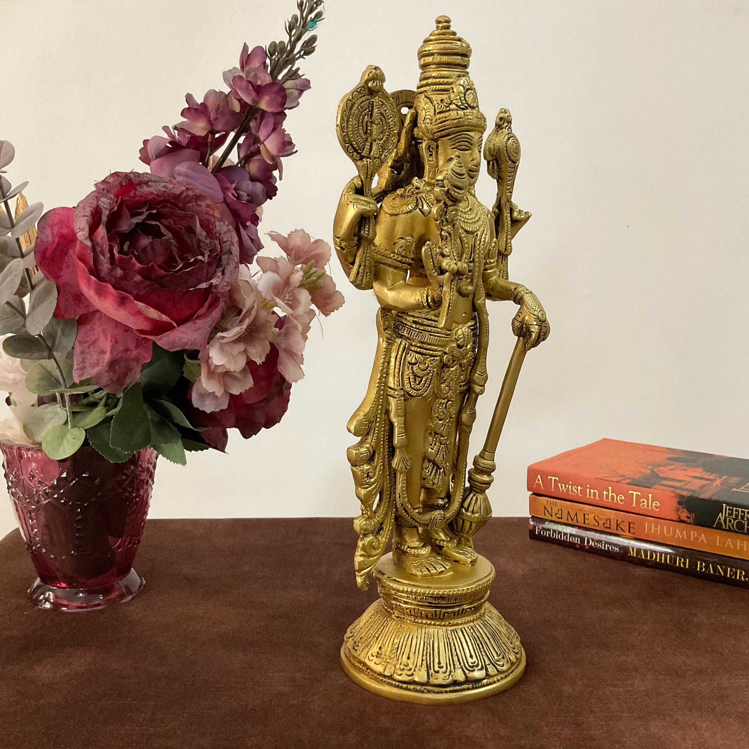 Satyanarayan Brass Idol, Lord Vishnu Pooja Murti