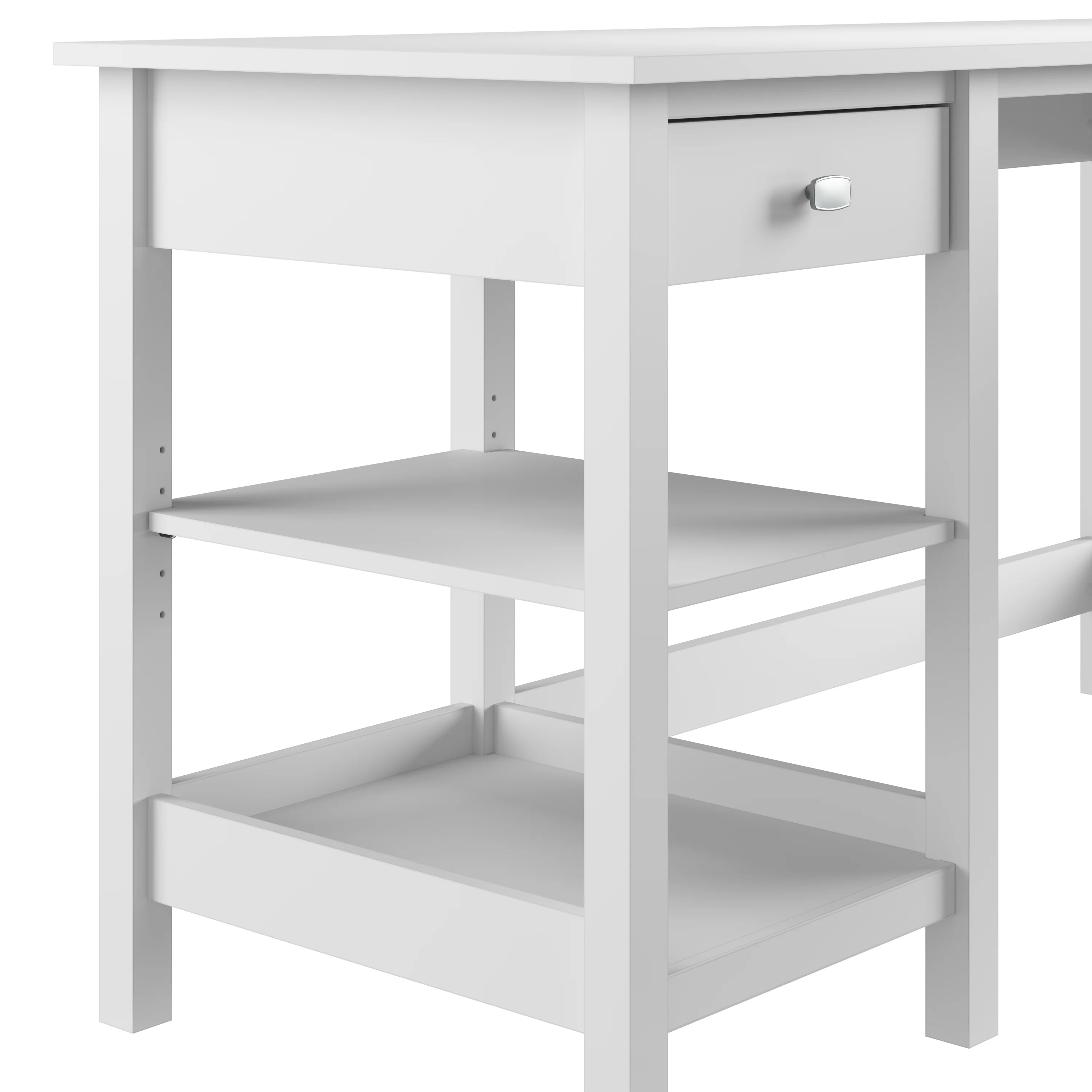 Broadview 54W Computer Desk with Shelves