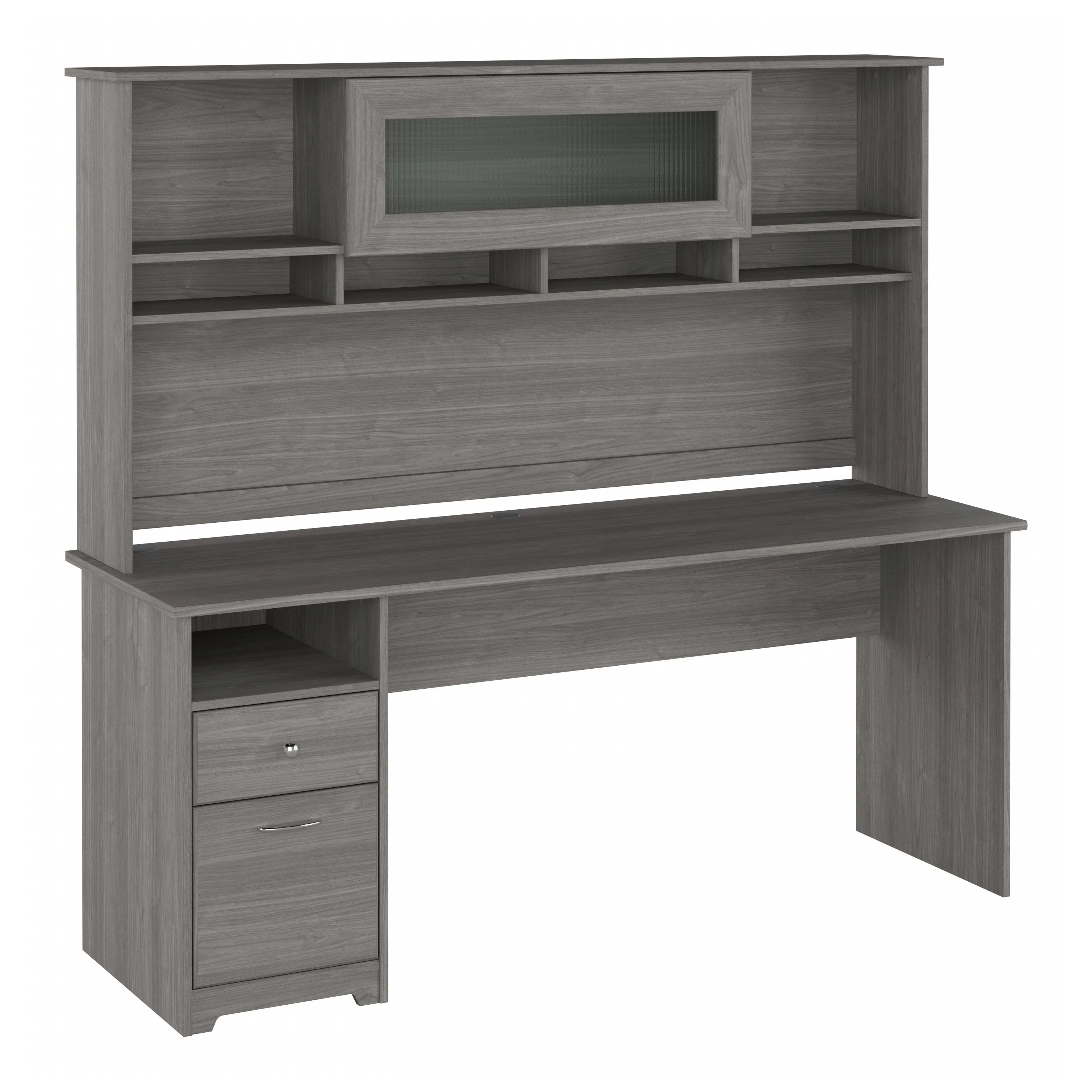 Cabot 72W Computer Desk with Hutch