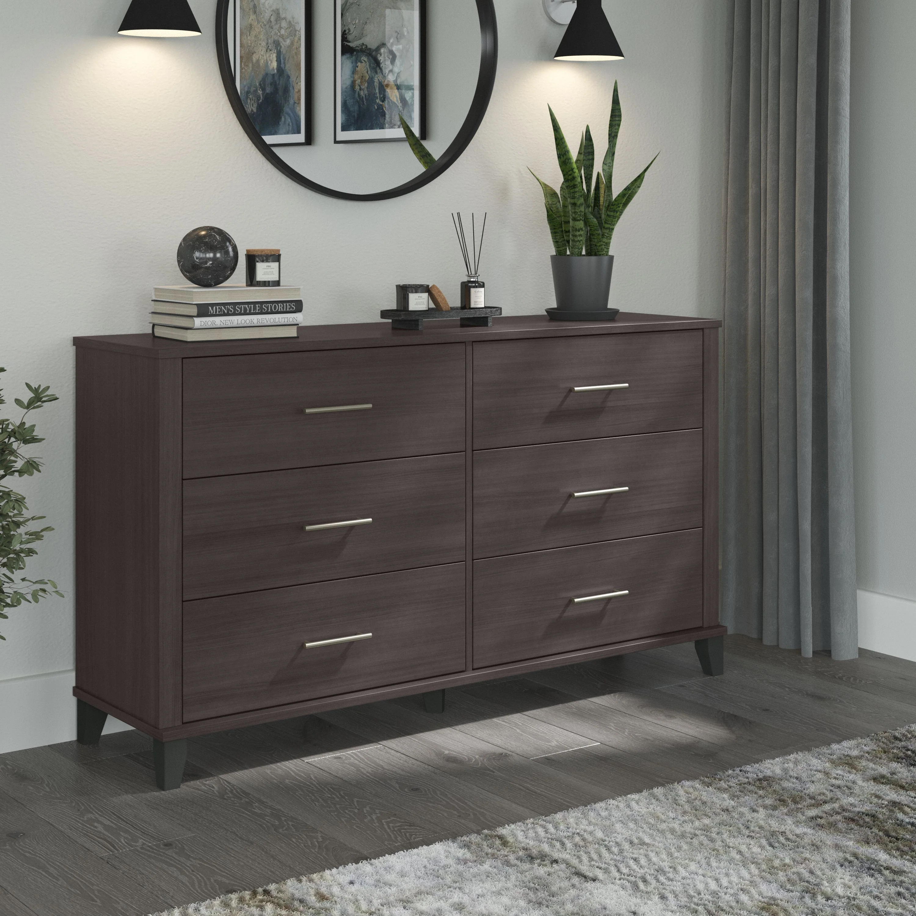 Somerset 6 Drawer Dresser